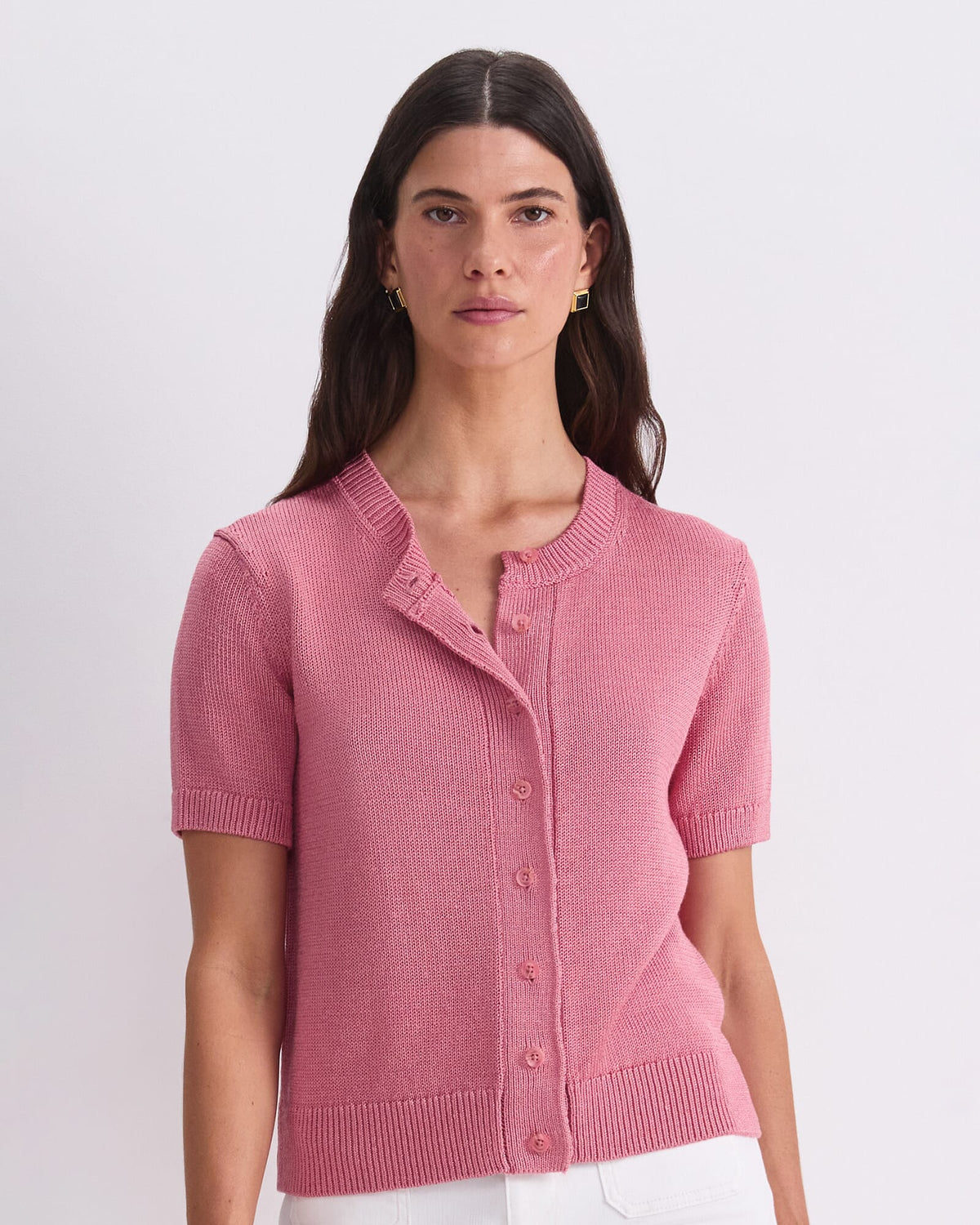 Linen Blend Cardigan