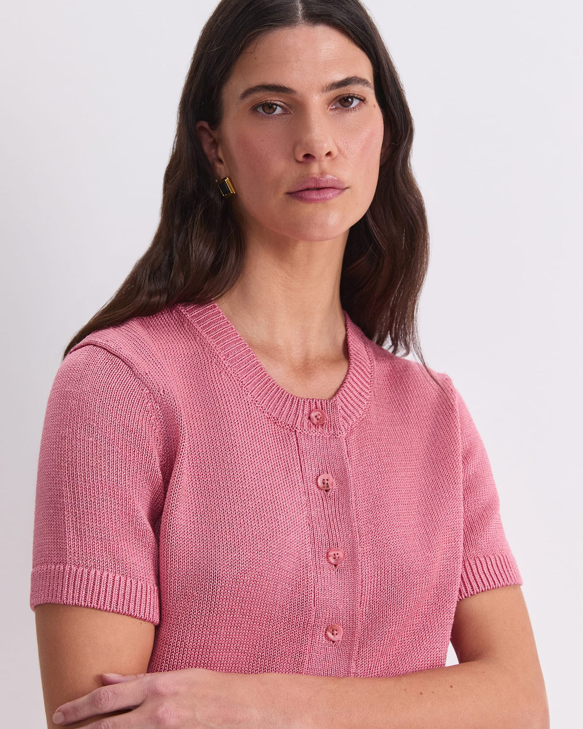 Linen Blend Cardigan