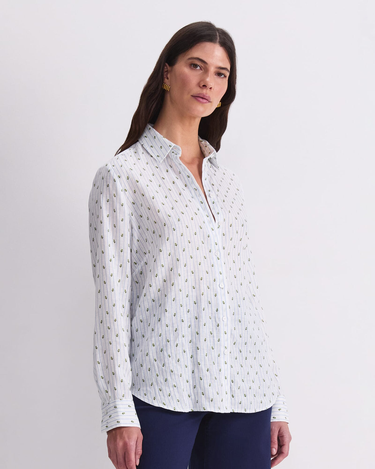 Hampton Stripe Linen Shirt