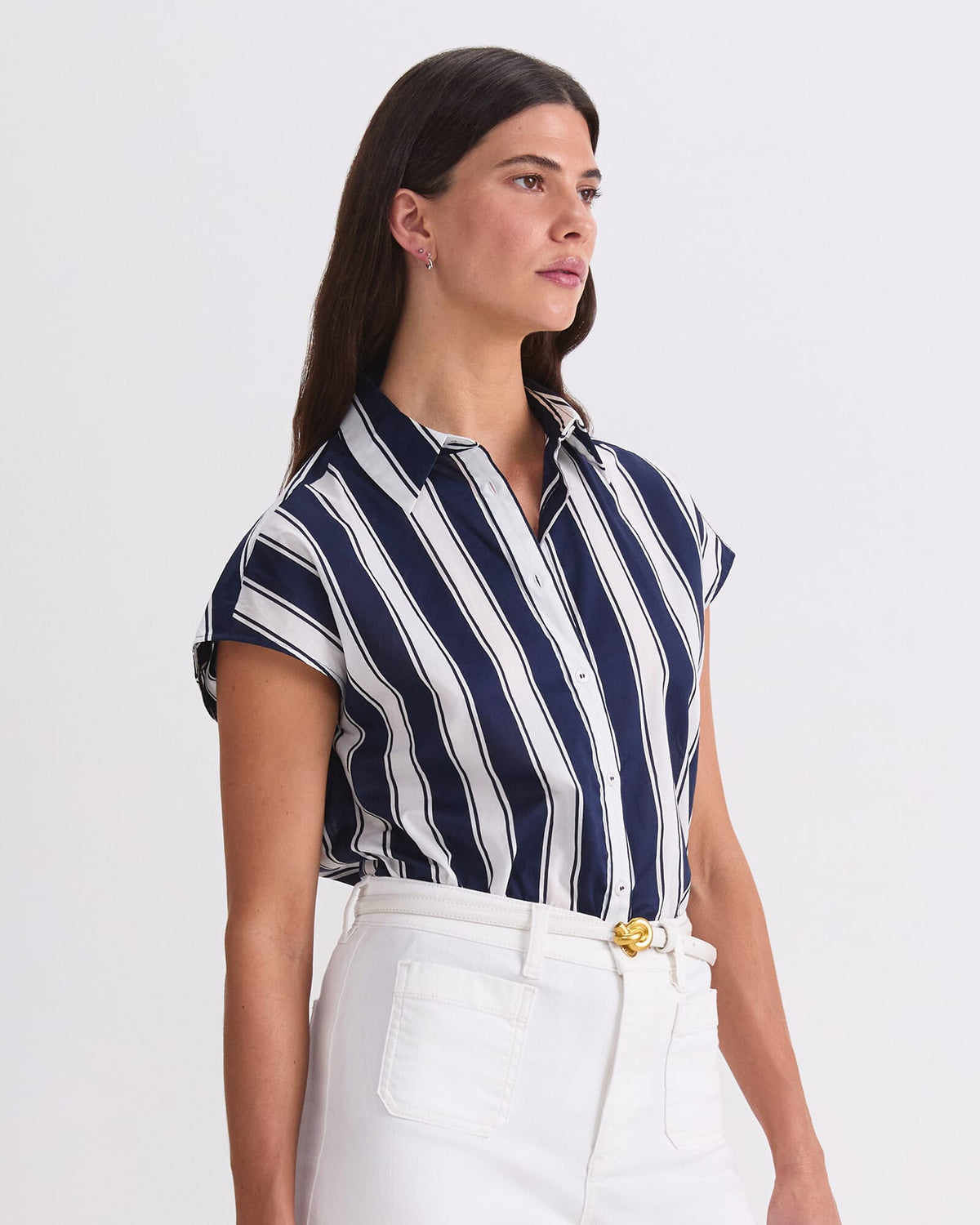 Short Sleeve Lily Voile Shirt
