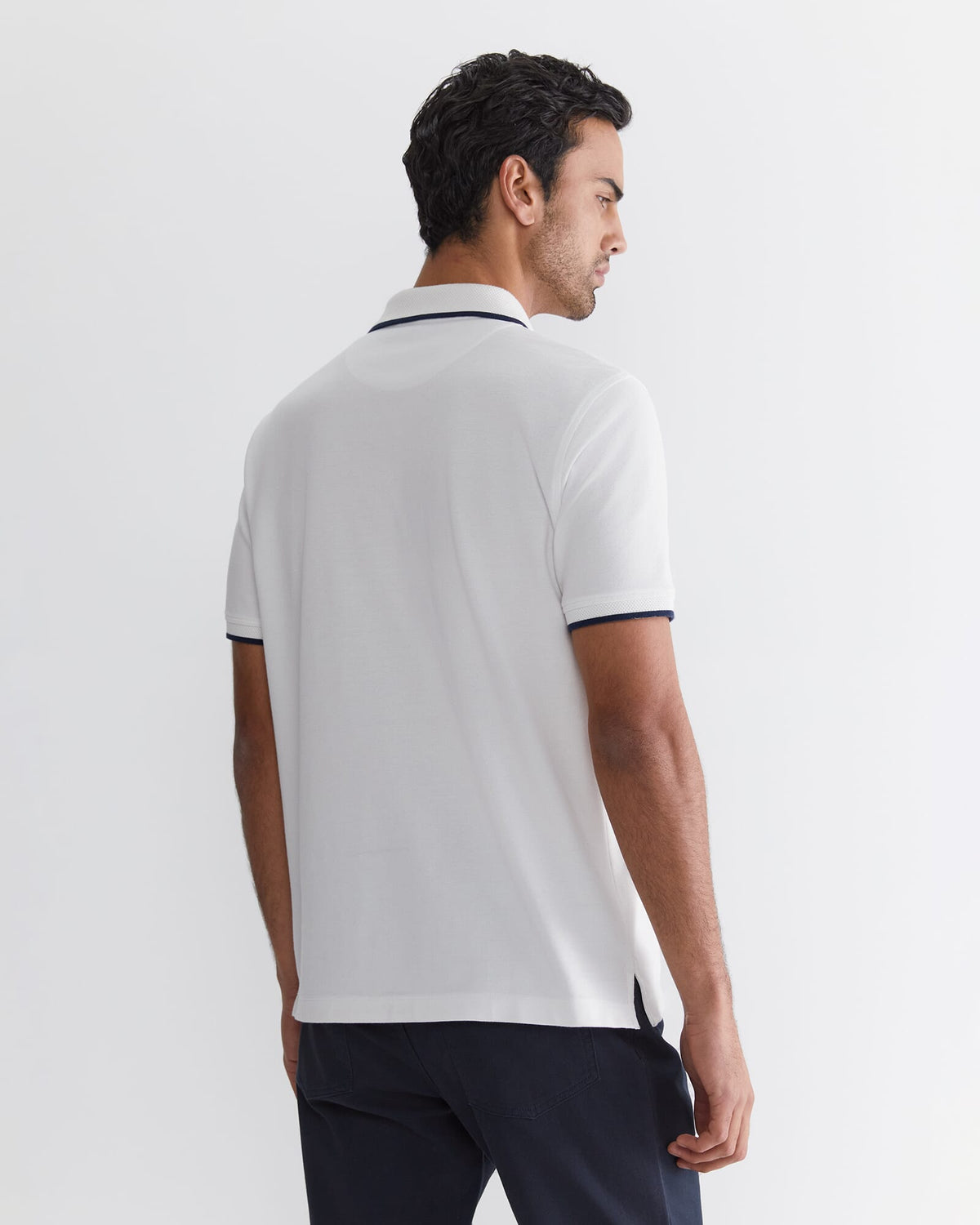 SC Tipped Pique Polo