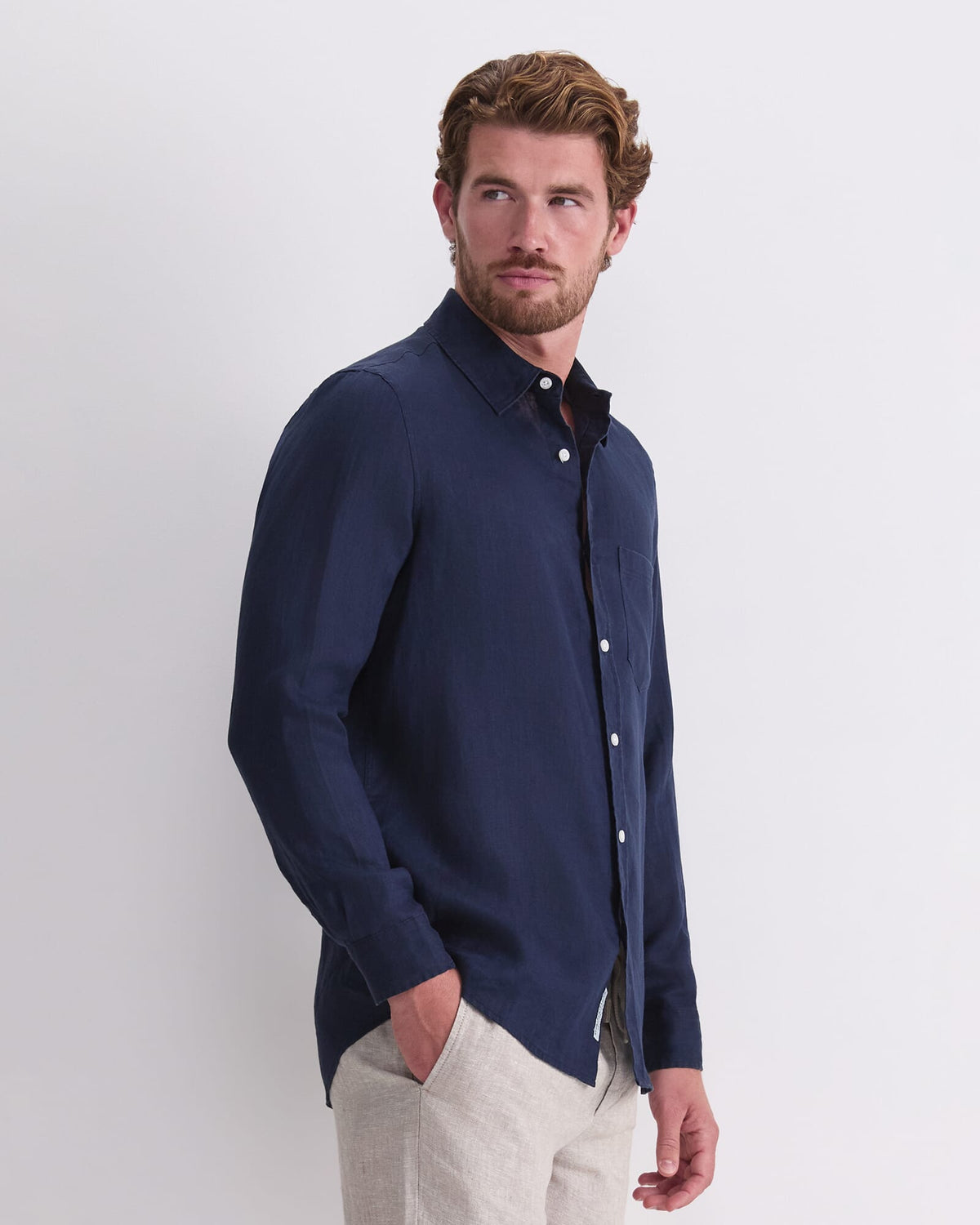 Long Sleeve Linen Shirt