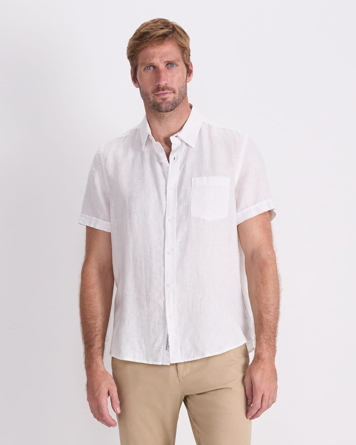 Short Sleeve Linen Shirt