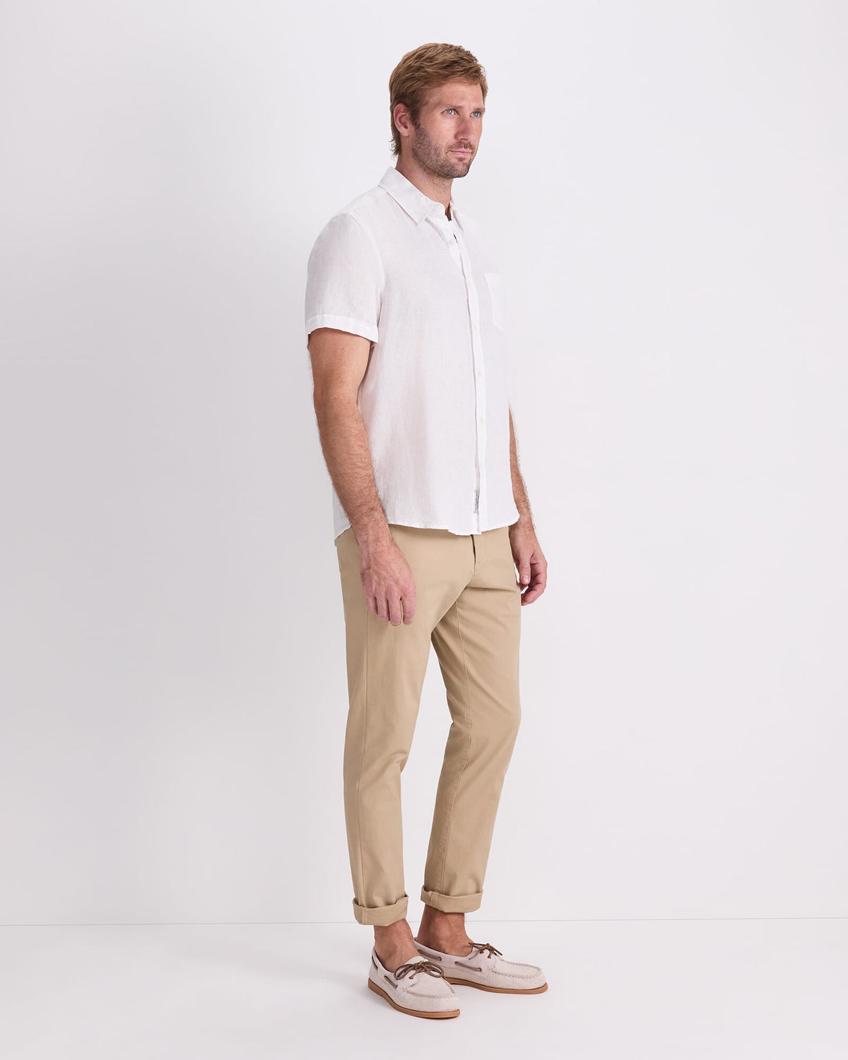 Short Sleeve Linen Shirt
