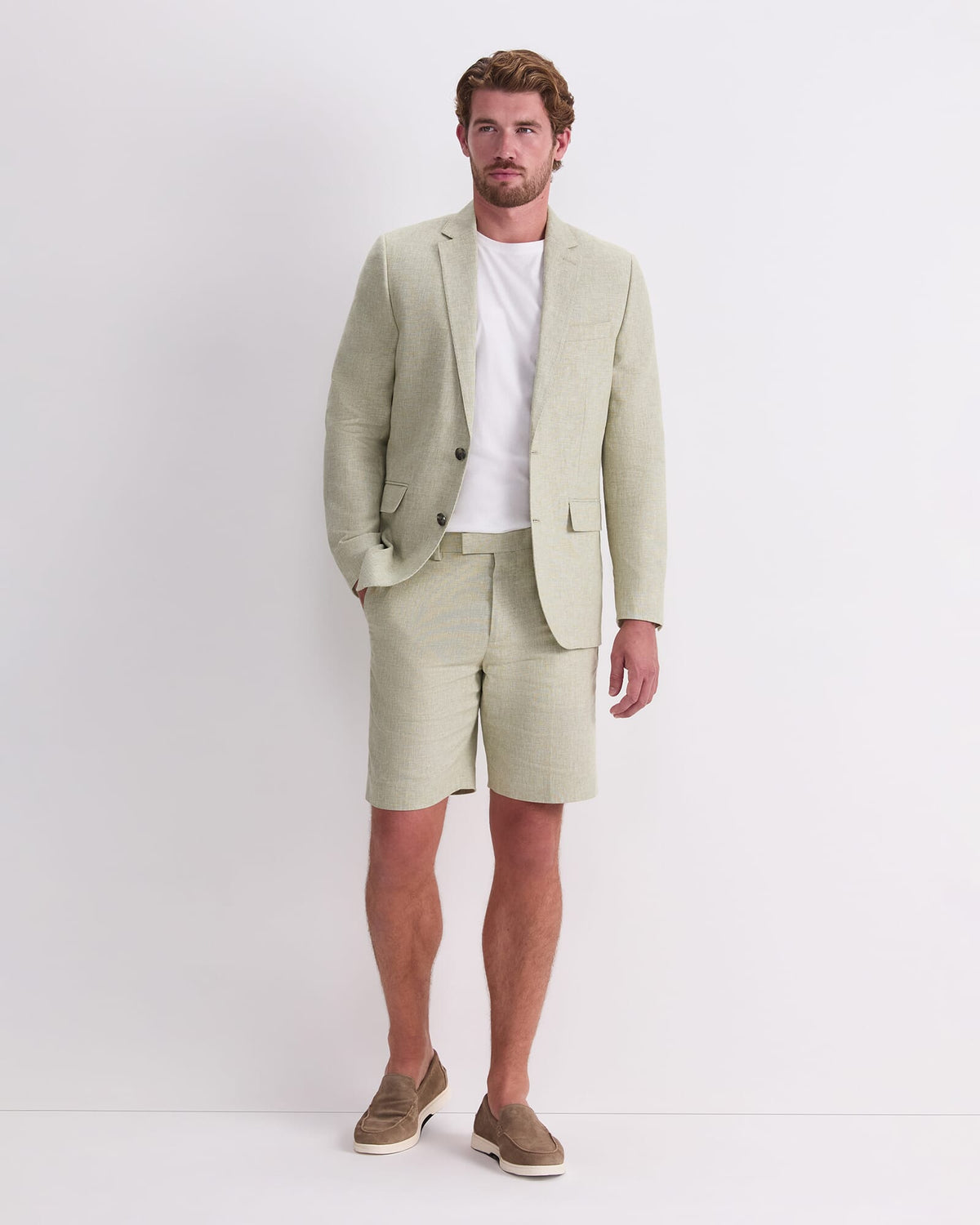Ridley Linen Blend Suit Jacket