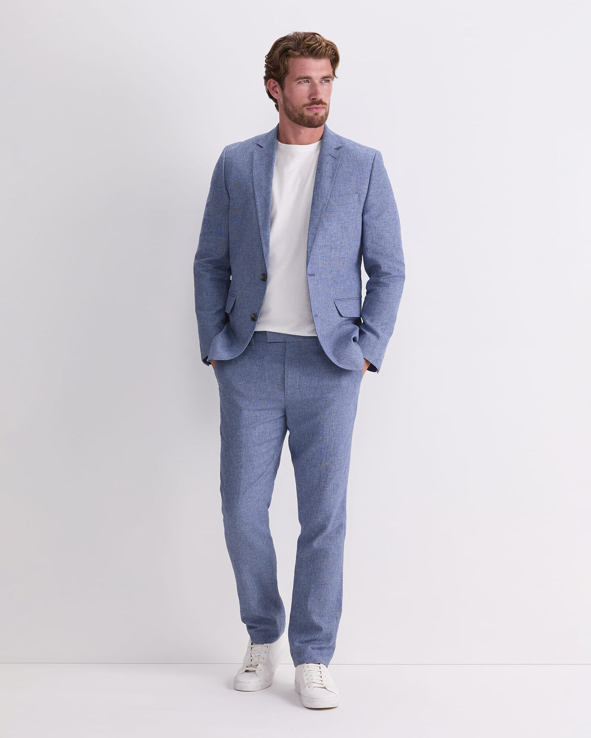 Ridley Linen Blend Suit Jacket