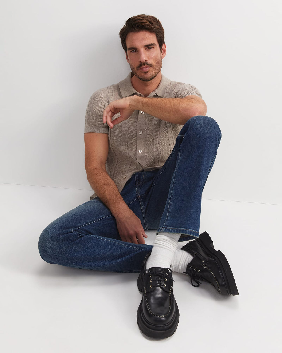 Cameron Short Sleeve Knit Shirt