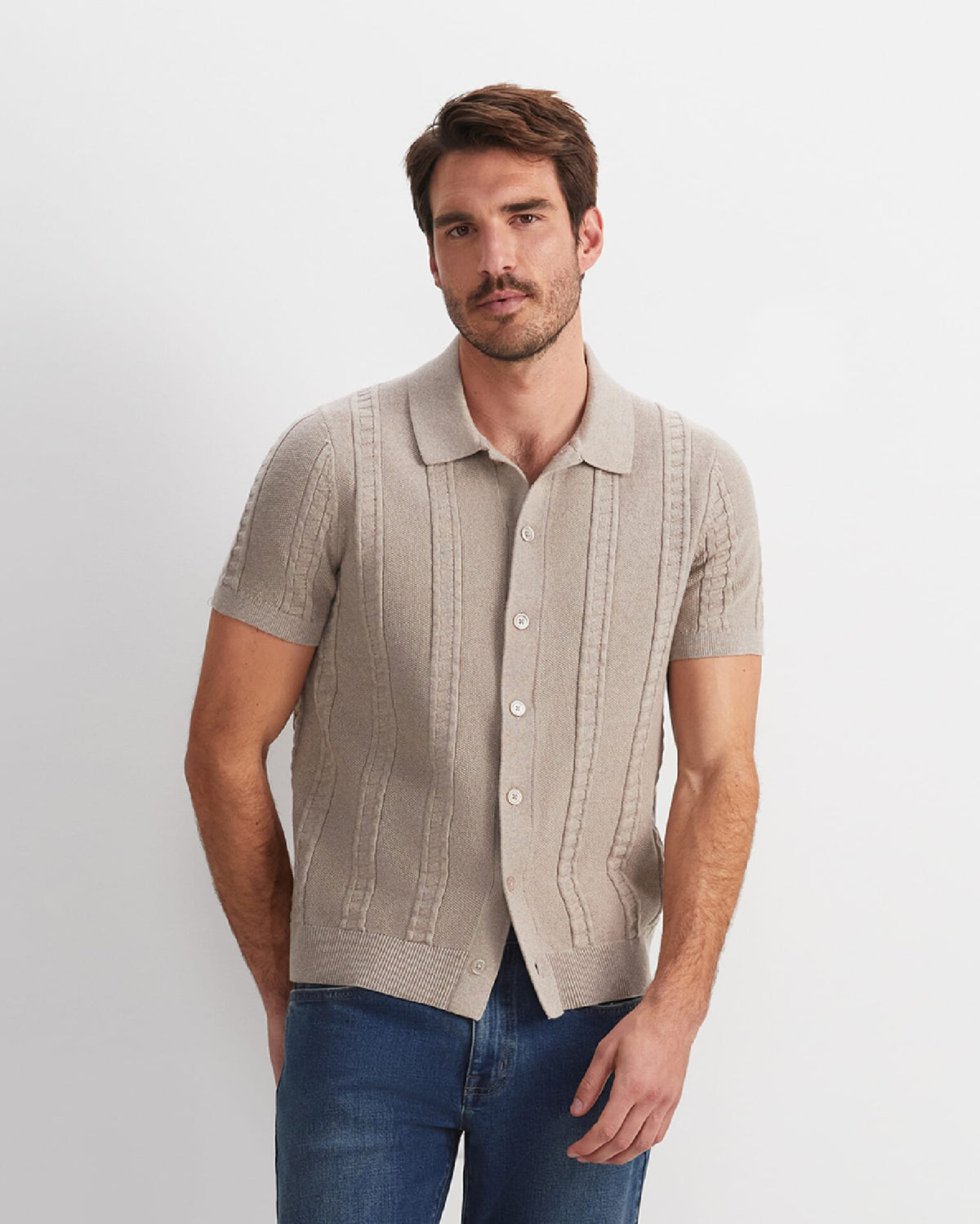 Cameron Short Sleeve Knit Shirt