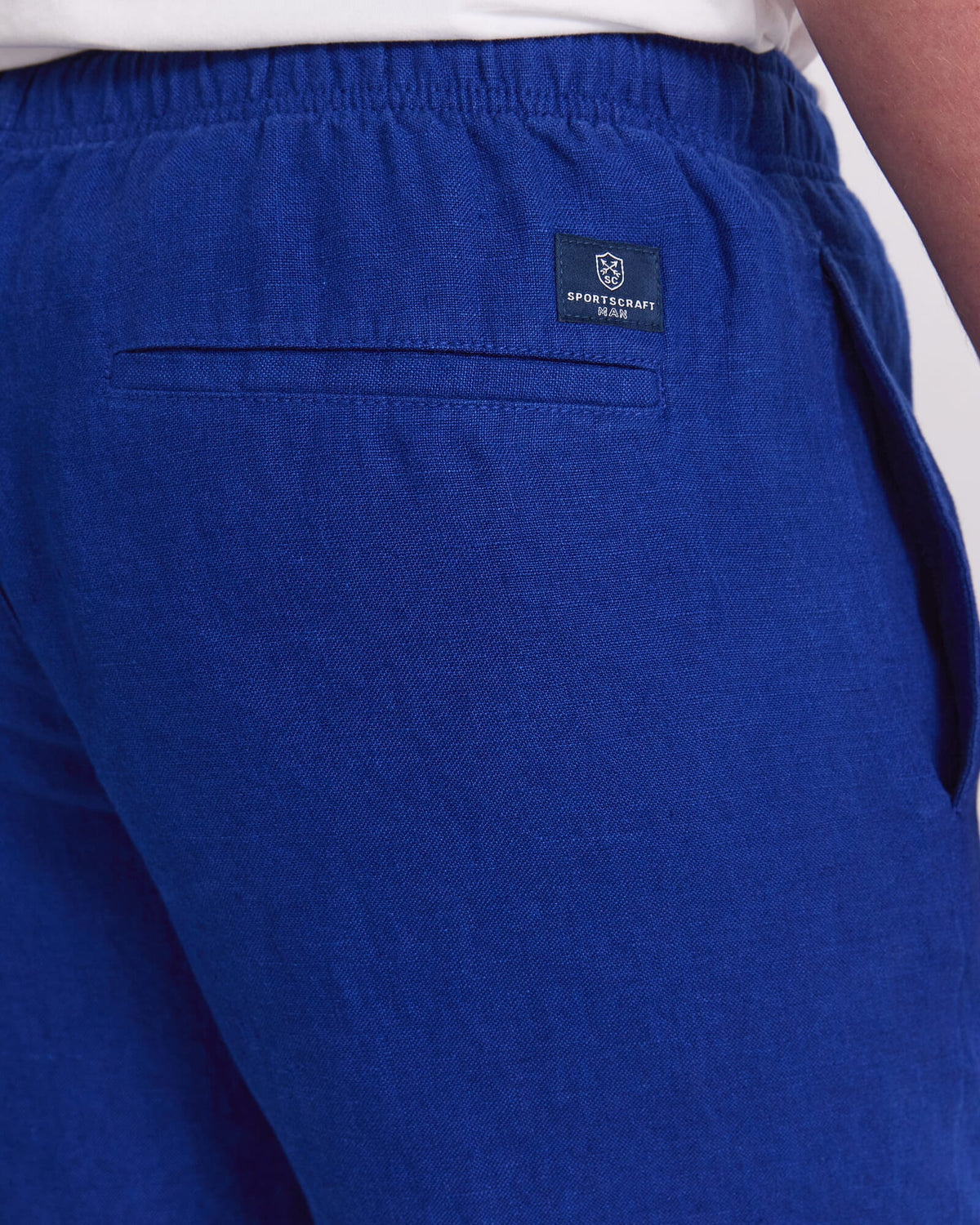 Caffery Yarn-Dyed Linen Short