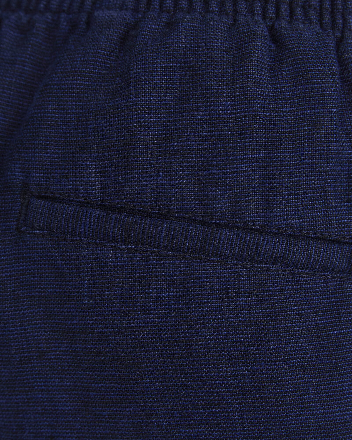 Caffery Yarn-Dyed Linen Short