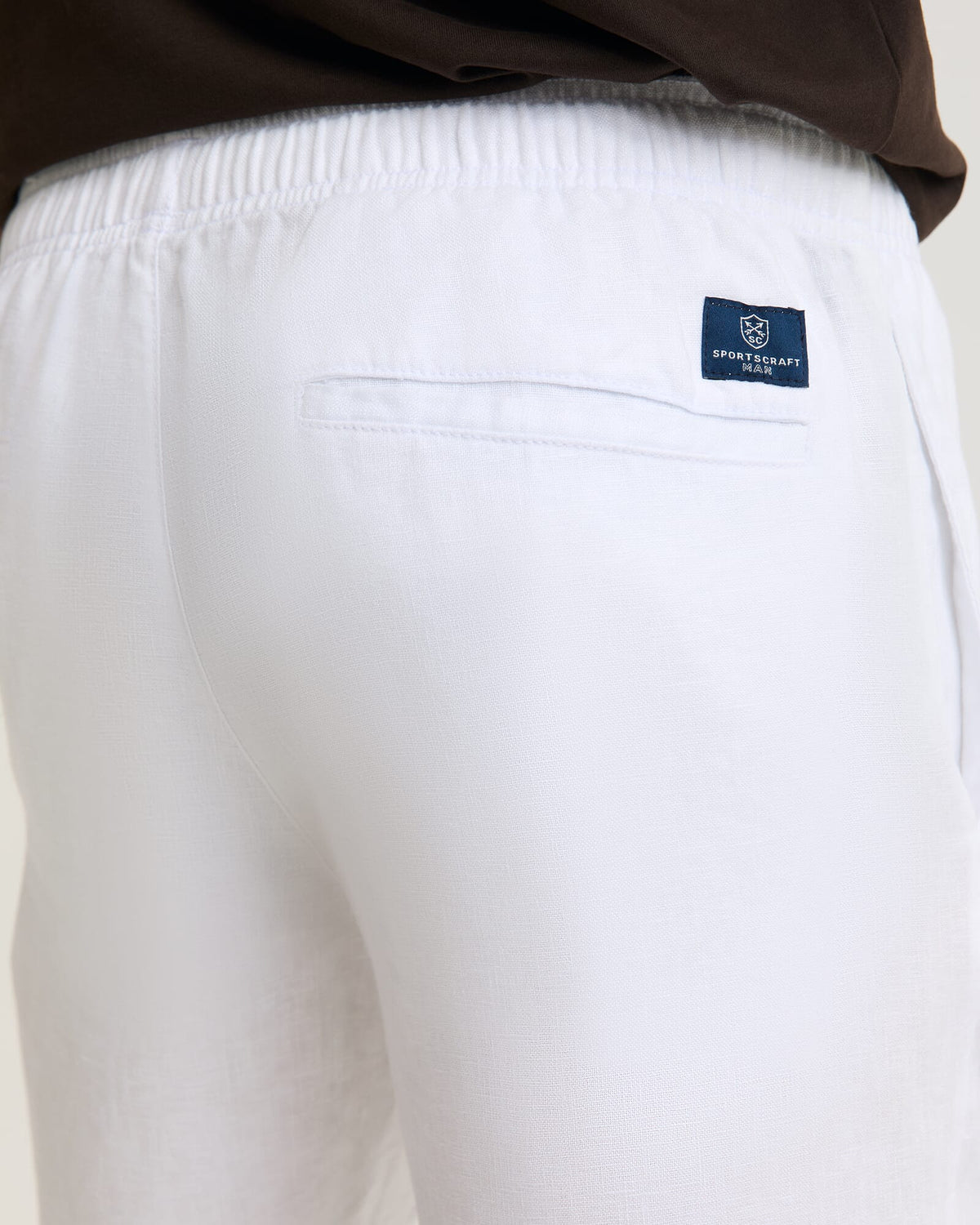 Caffery Yarn-Dyed Linen Short