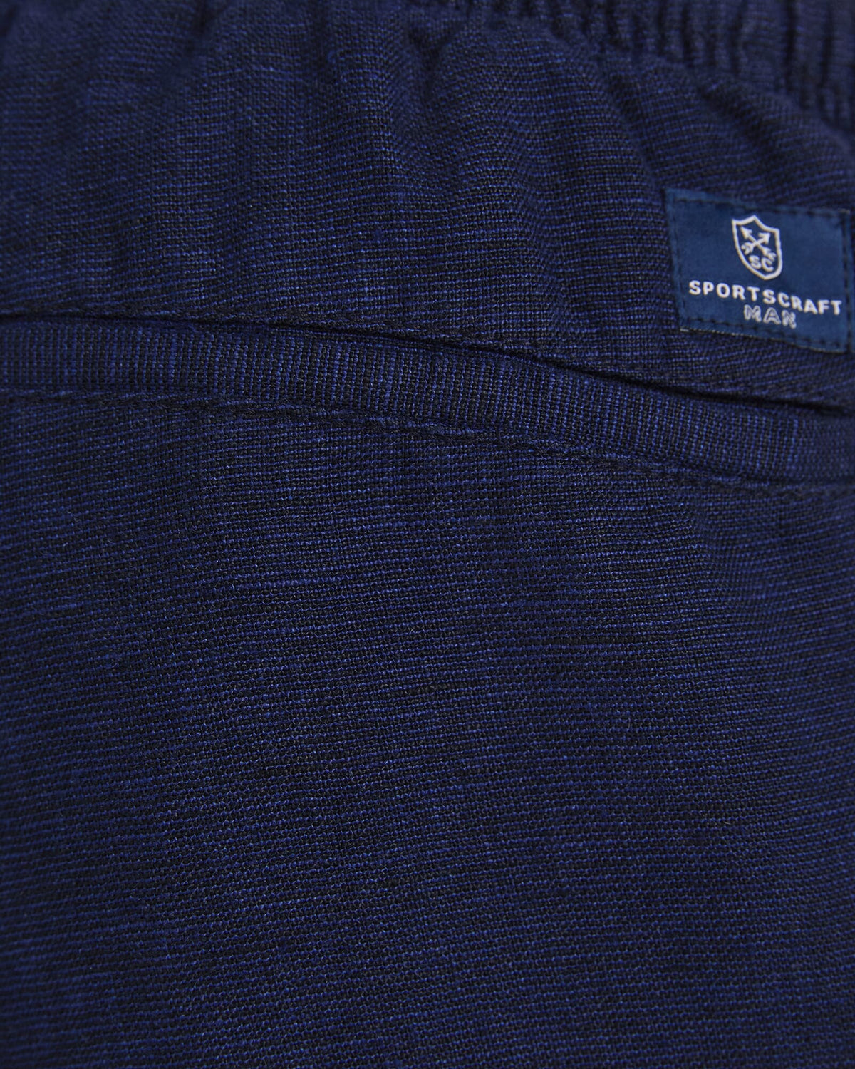 Caffery Yarn-Dyed Linen Pant