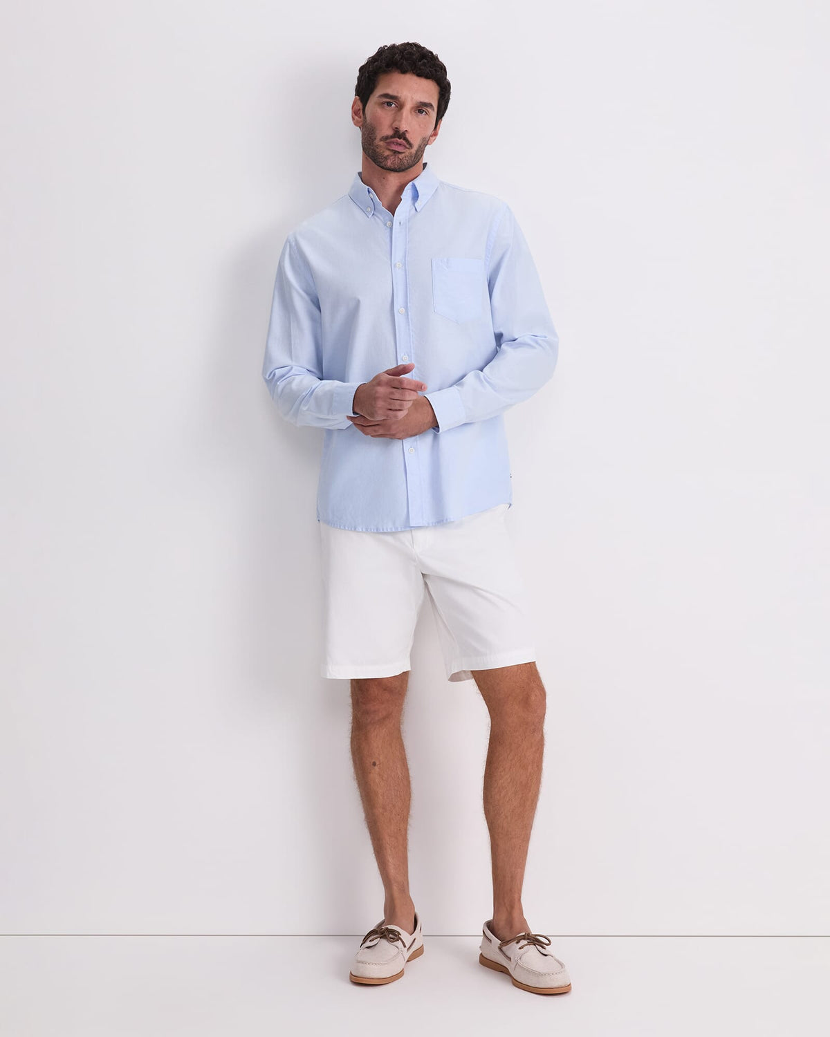 Long Sleeve Oxford Shirt