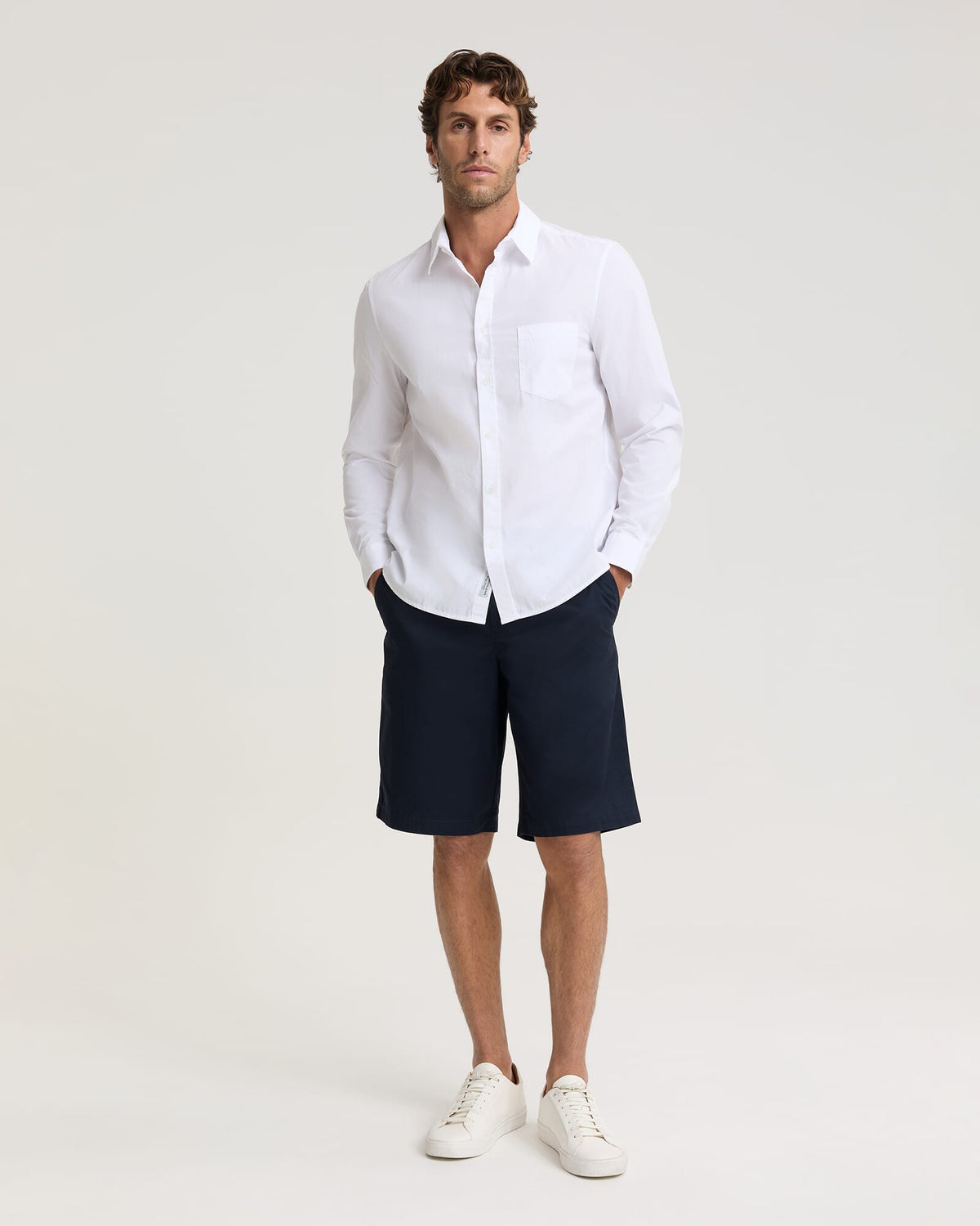 Long Sleeve Oxford Shirt