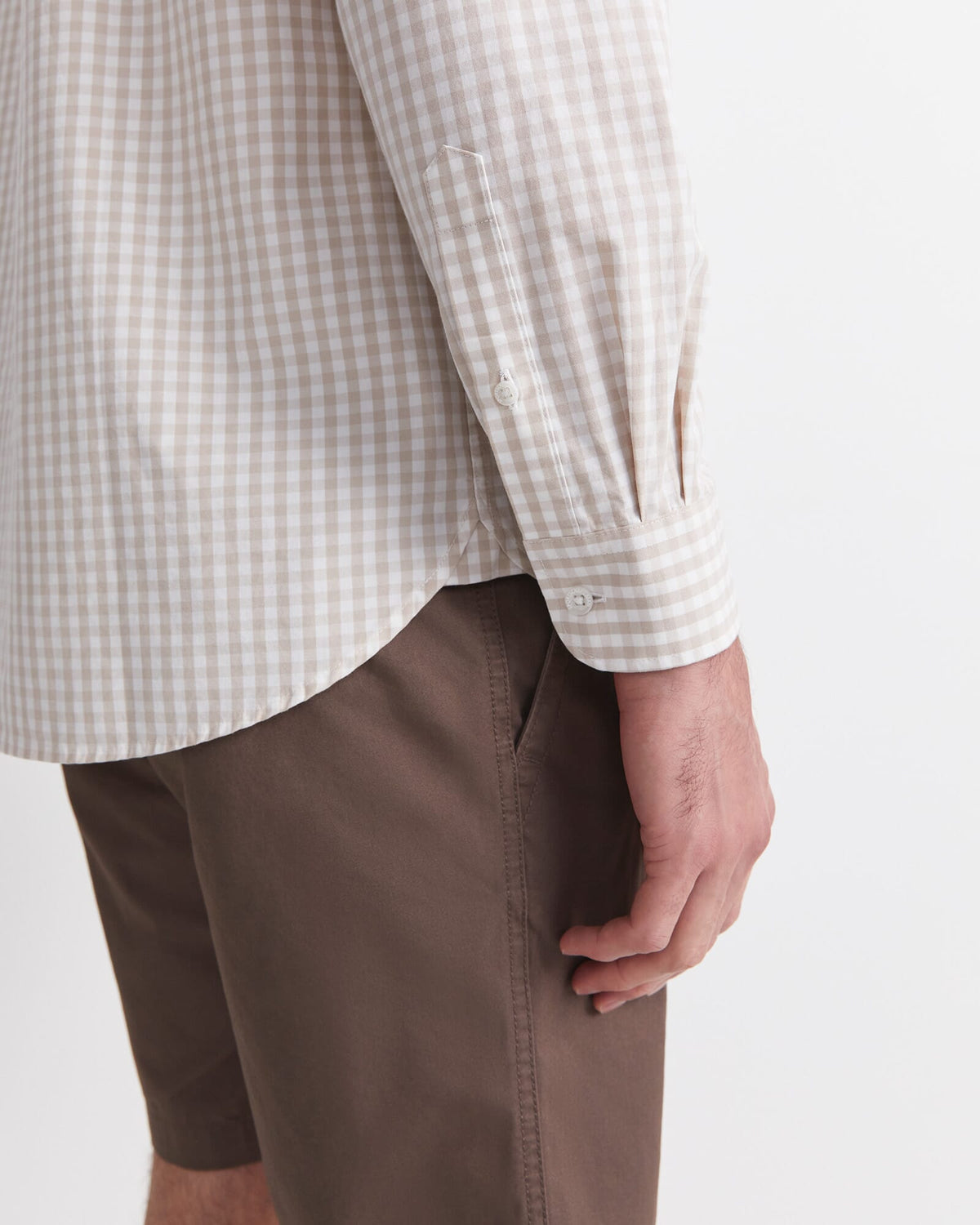 Thomas Long Sleeve Gingham Shirt