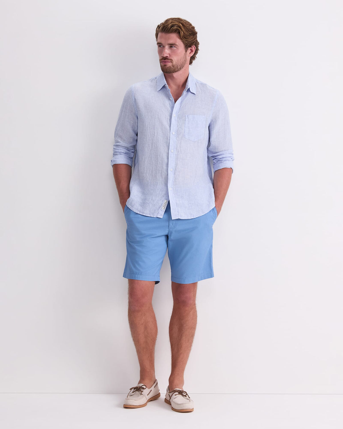 Vinnie Long Sleeve Linen Shirt