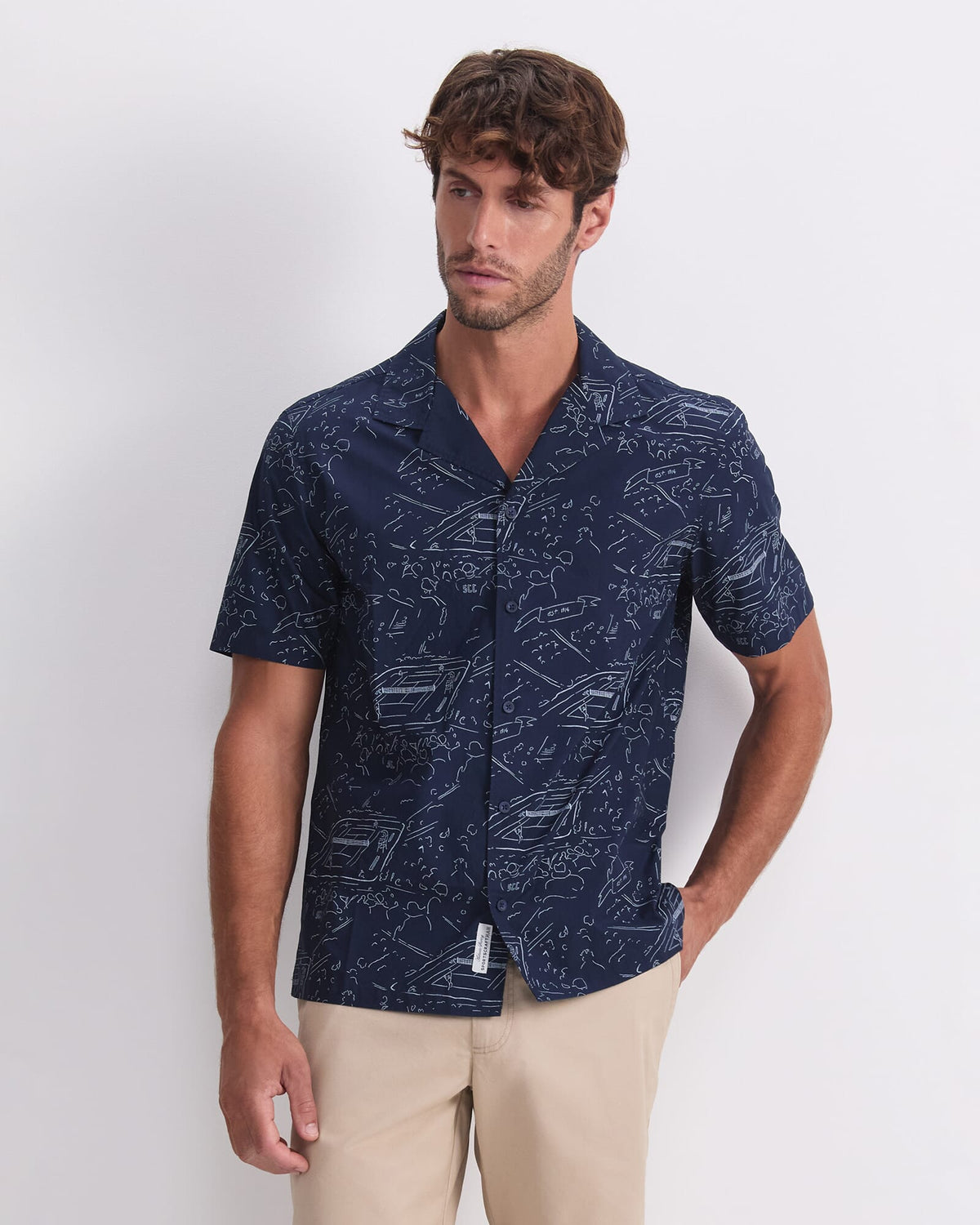 Rally Short Sleeve Print Shirt