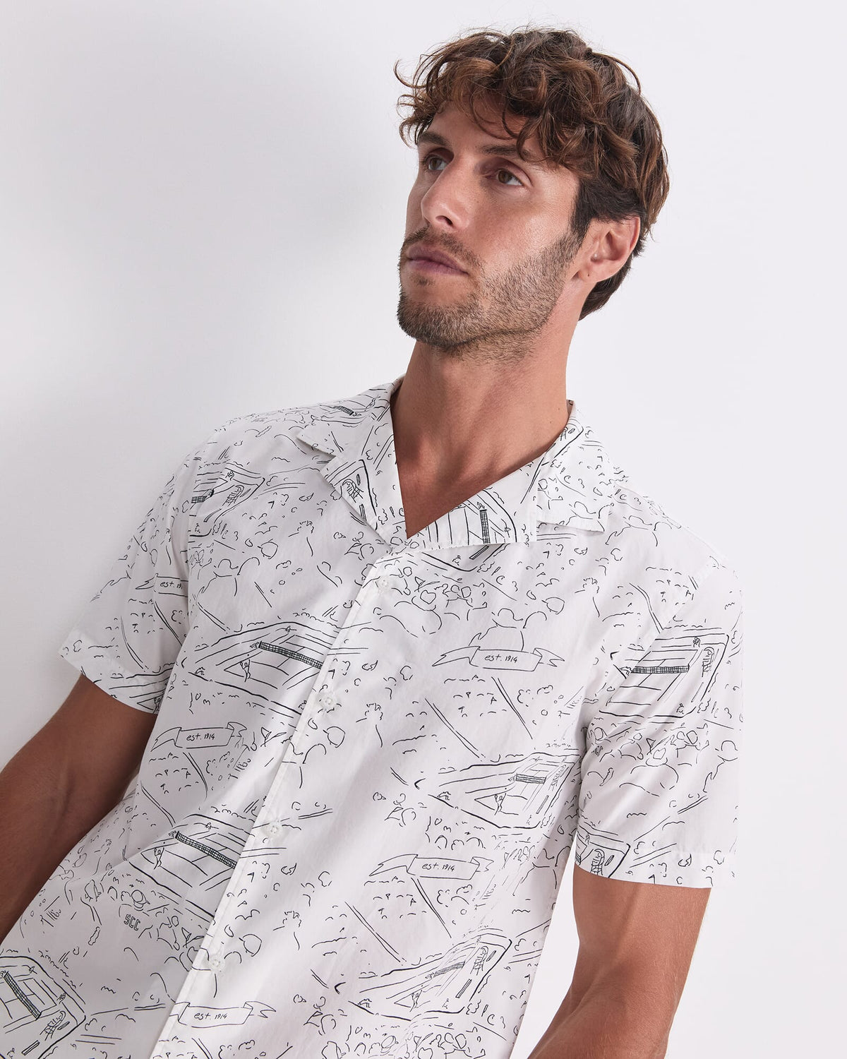 Rally Short Sleeve Print Shirt