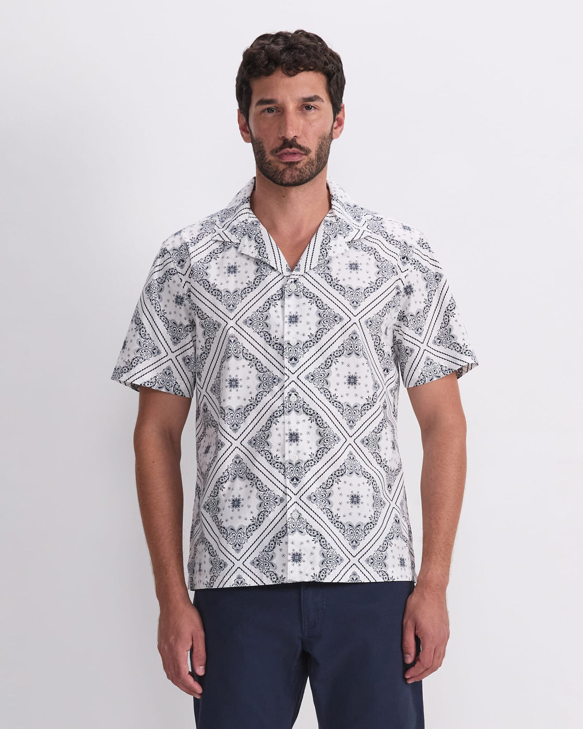 Bandana Short Sleeve Resort Shirt