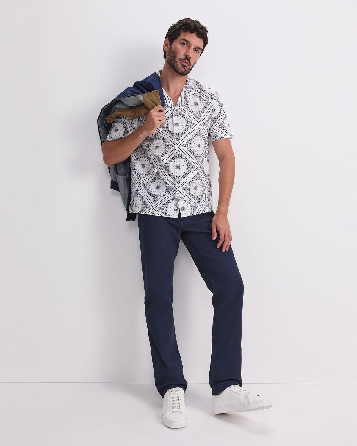 Bandana Short Sleeve Resort Shirt