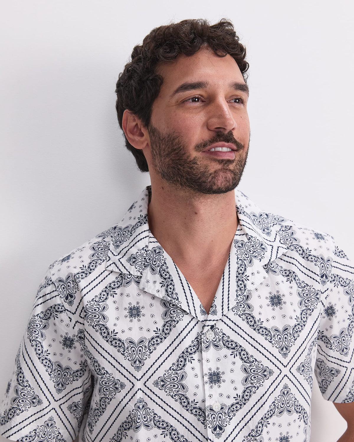 Bandana Short Sleeve Resort Shirt