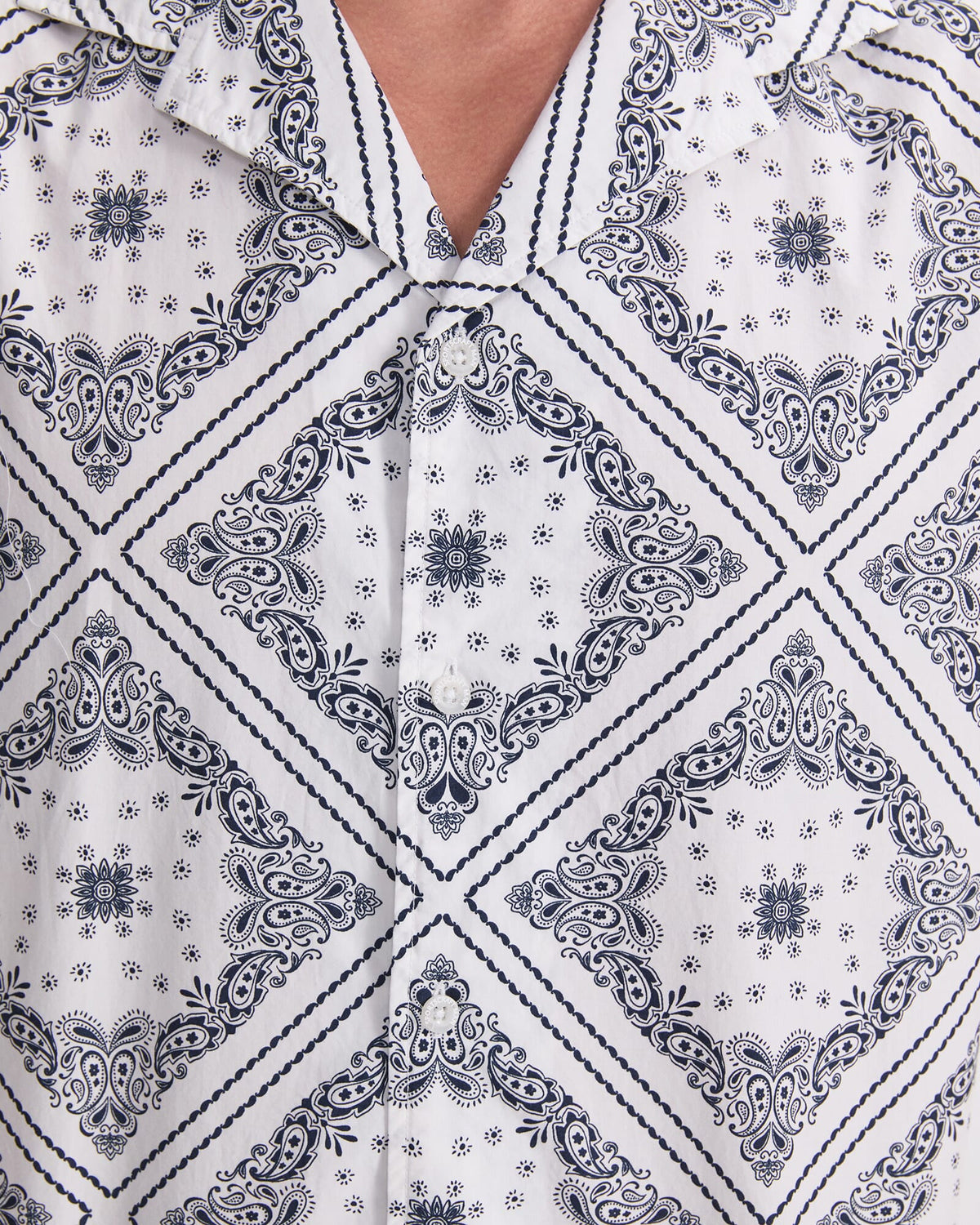 Bandana Short Sleeve Resort Shirt