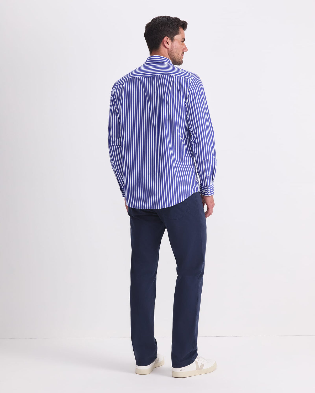 Ryan Stripe Long Sleeve Shirt