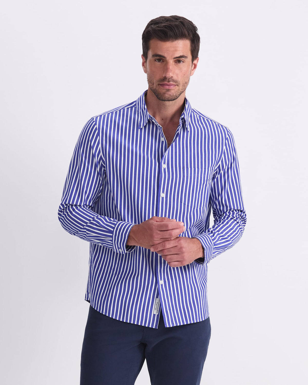 Ryan Stripe Long Sleeve Shirt