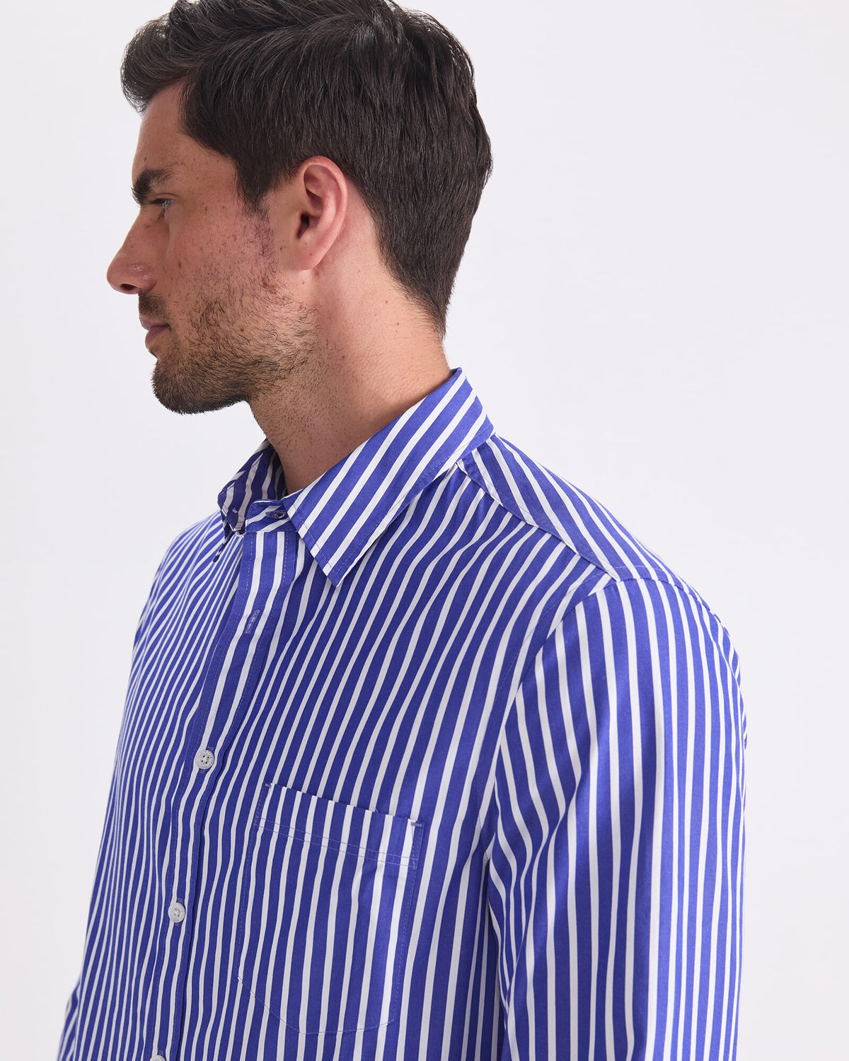 Ryan Stripe Long Sleeve Shirt