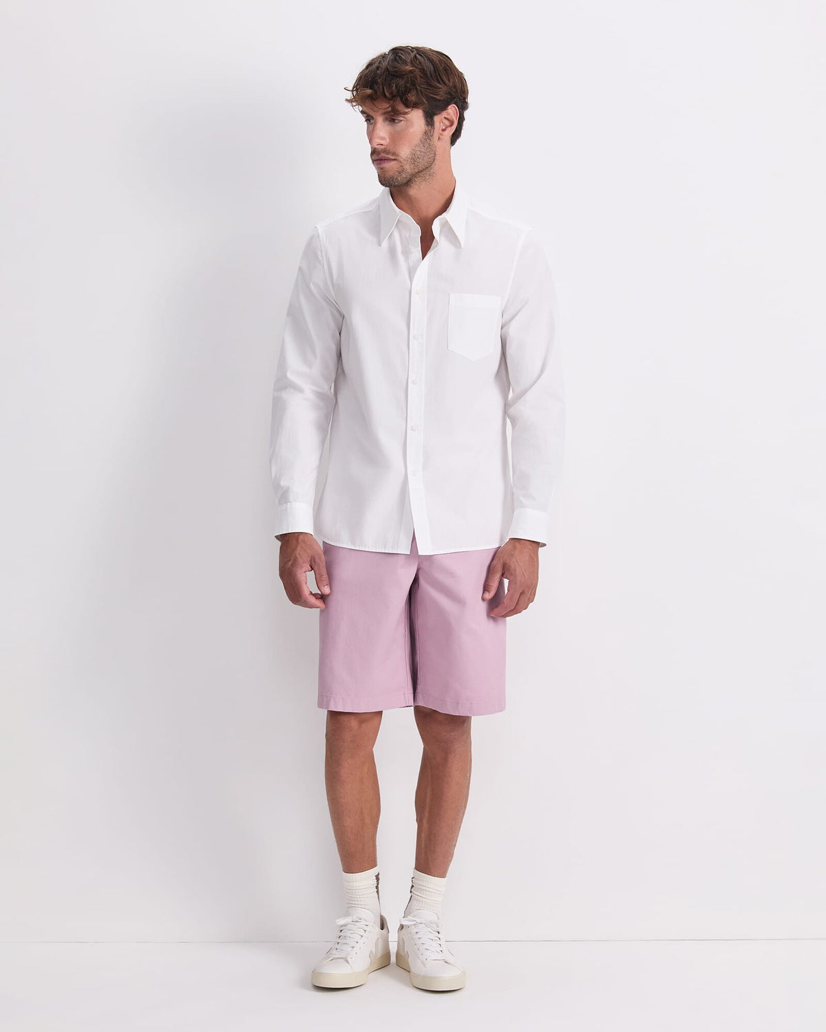 Long Sleeve Poplin Shirt