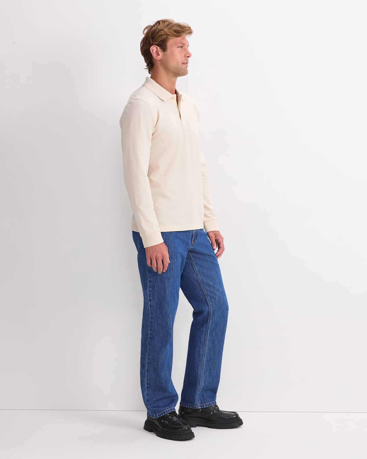 Long Sleeve SC Pique Polo