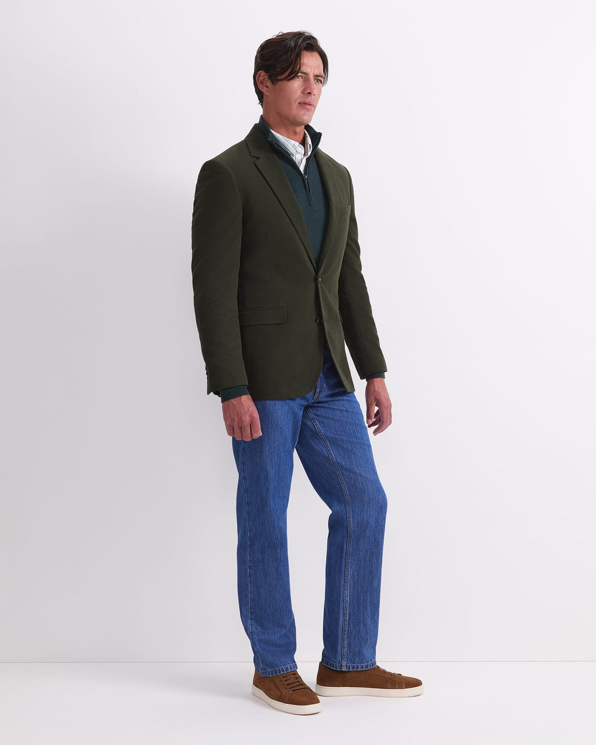 Italian Moleskin Blazer
