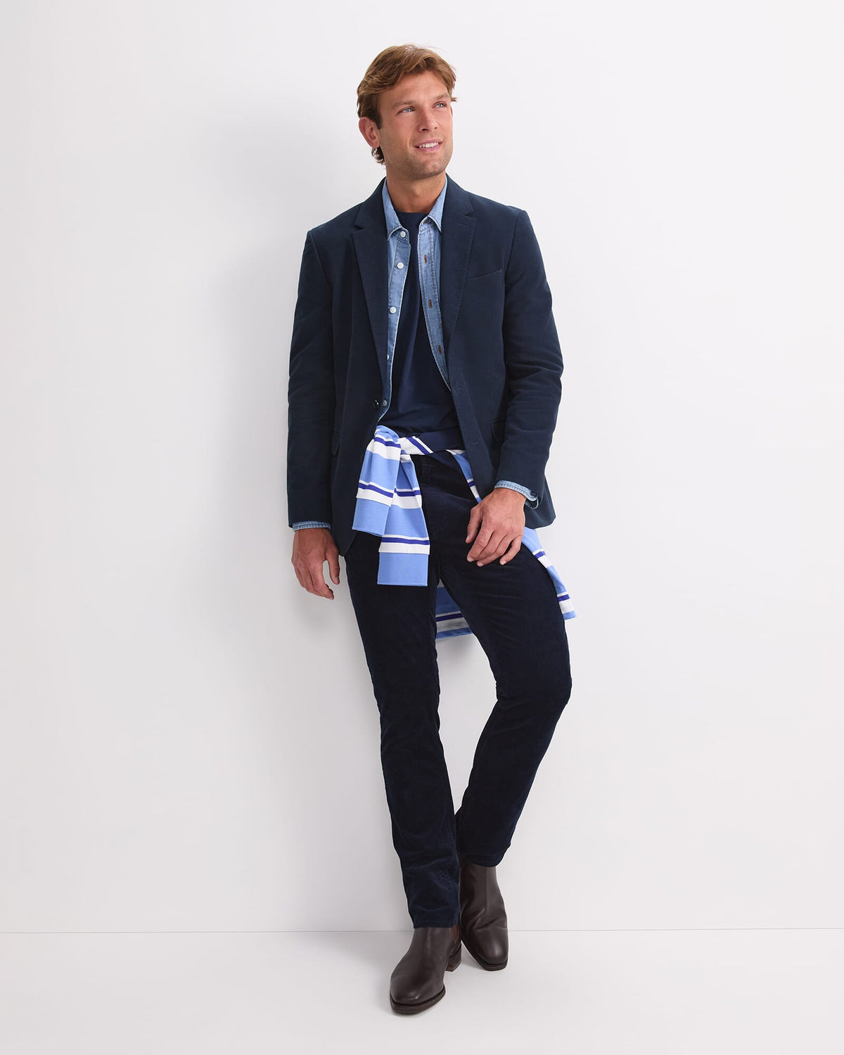 Italian Moleskin Blazer