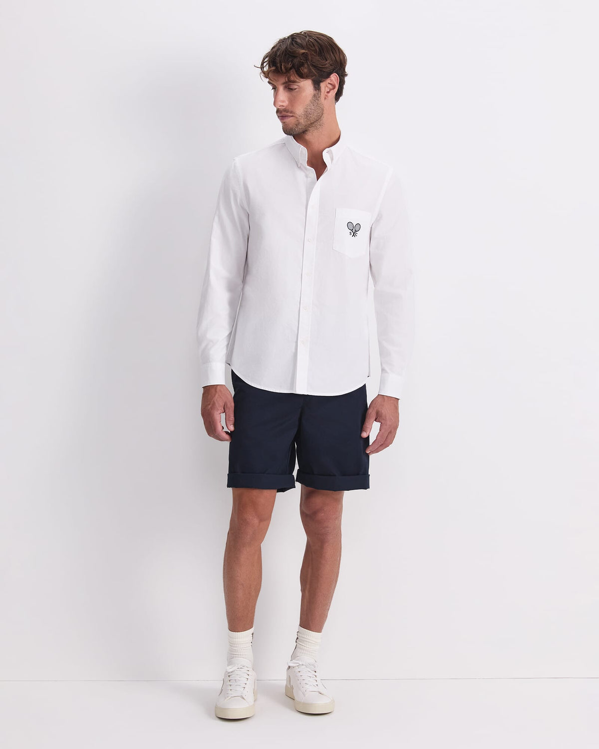 Club Long Sleeve Oxford Shirt