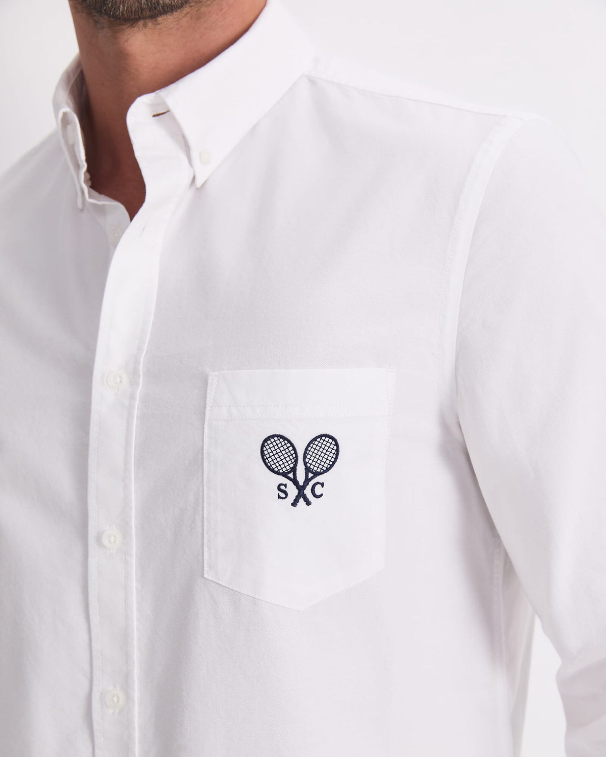 Club Long Sleeve Oxford Shirt