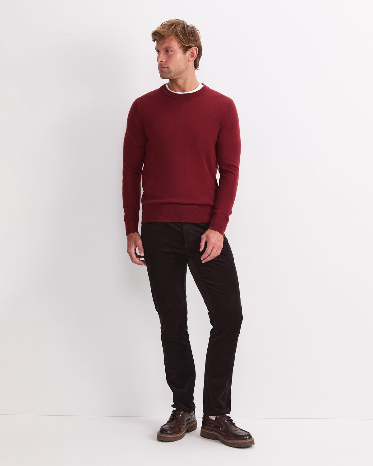 Merino Crew Neck Knit