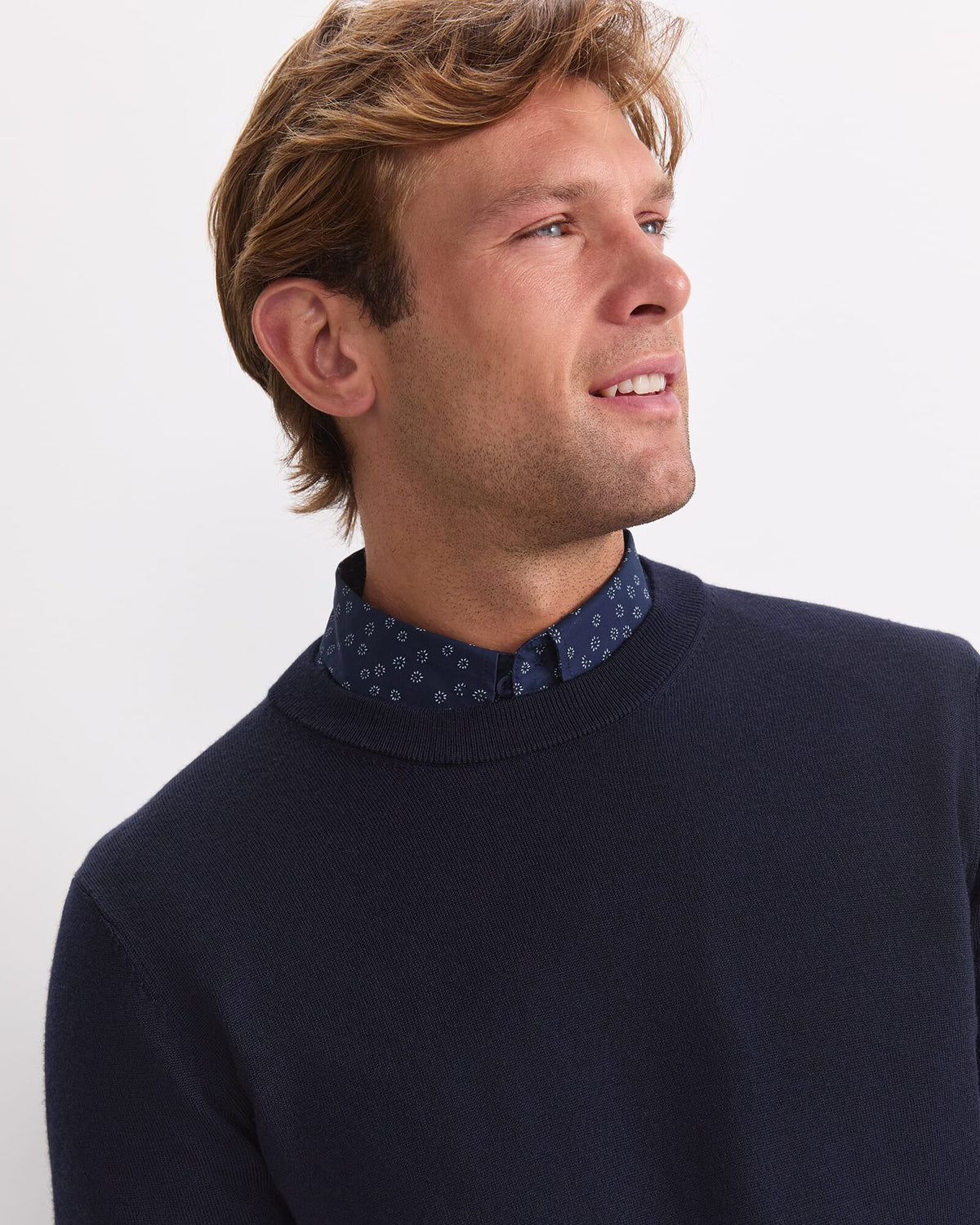 Merino Crew Neck Knit