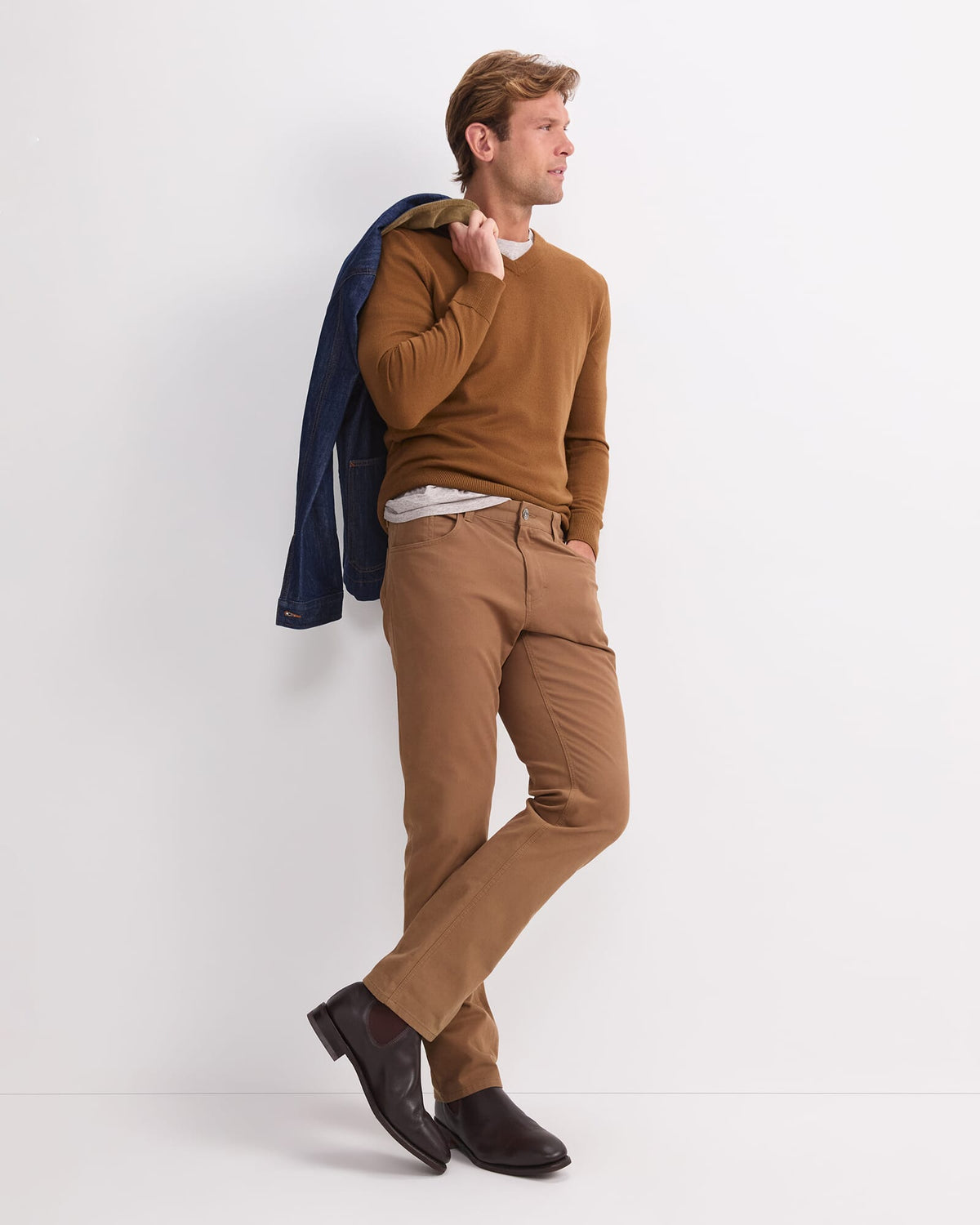 Merino V-Neck Knit