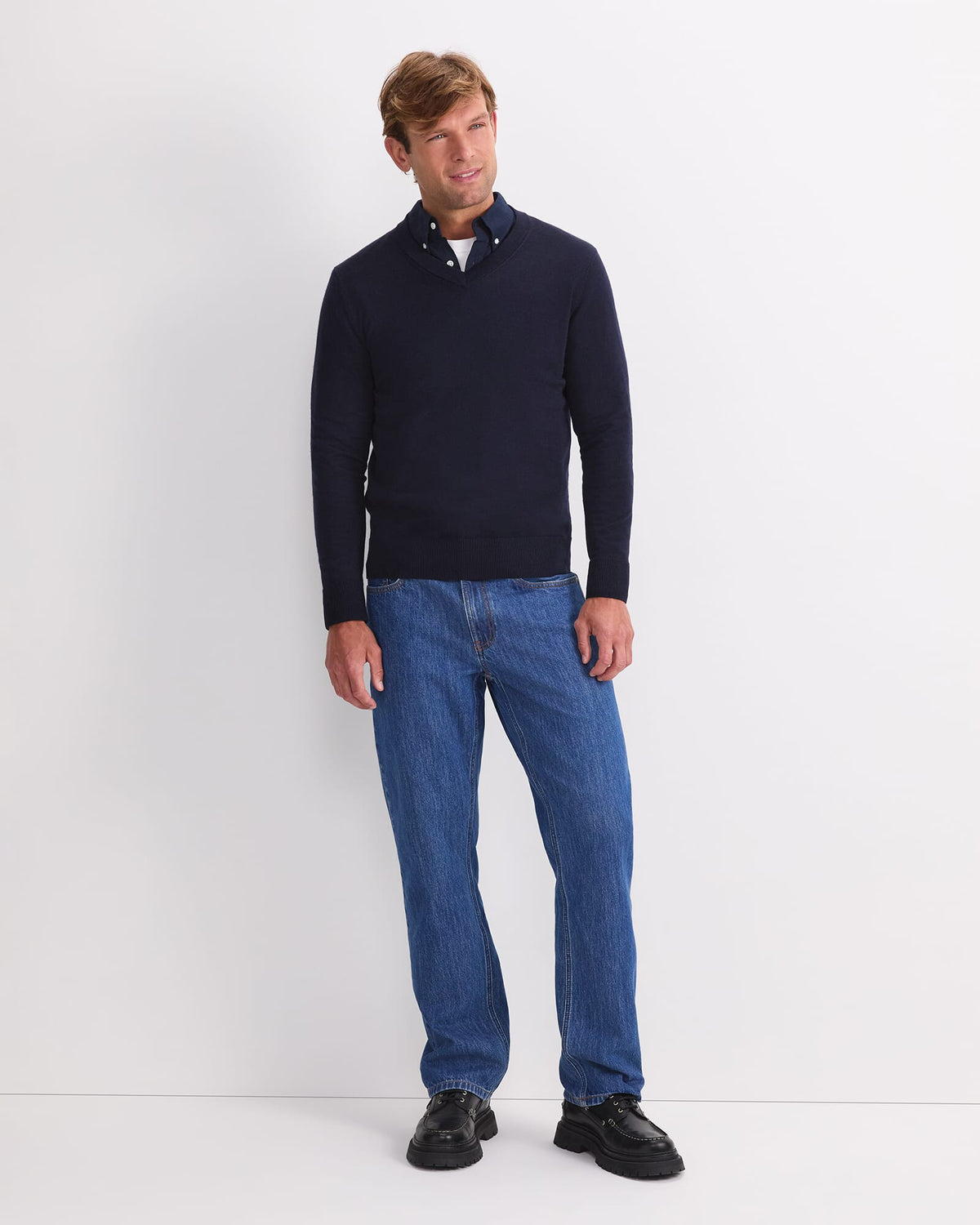 Merino V-Neck Knit
