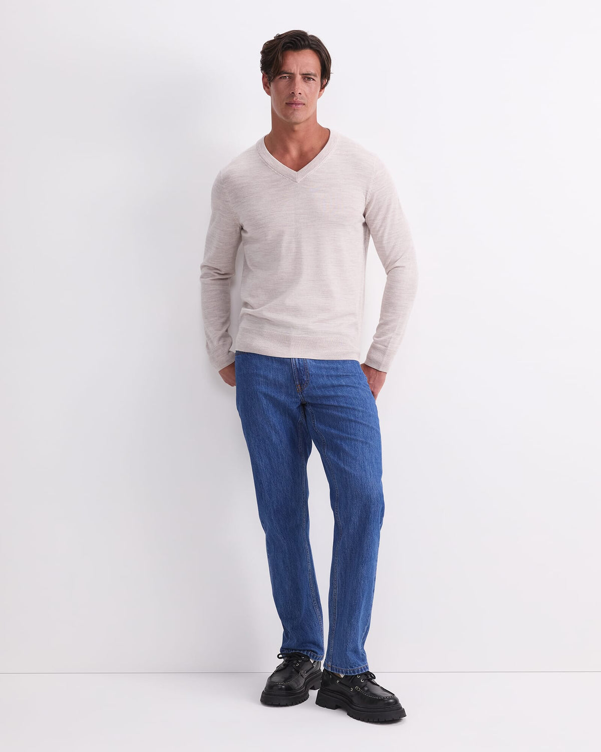 Merino V-Neck Knit