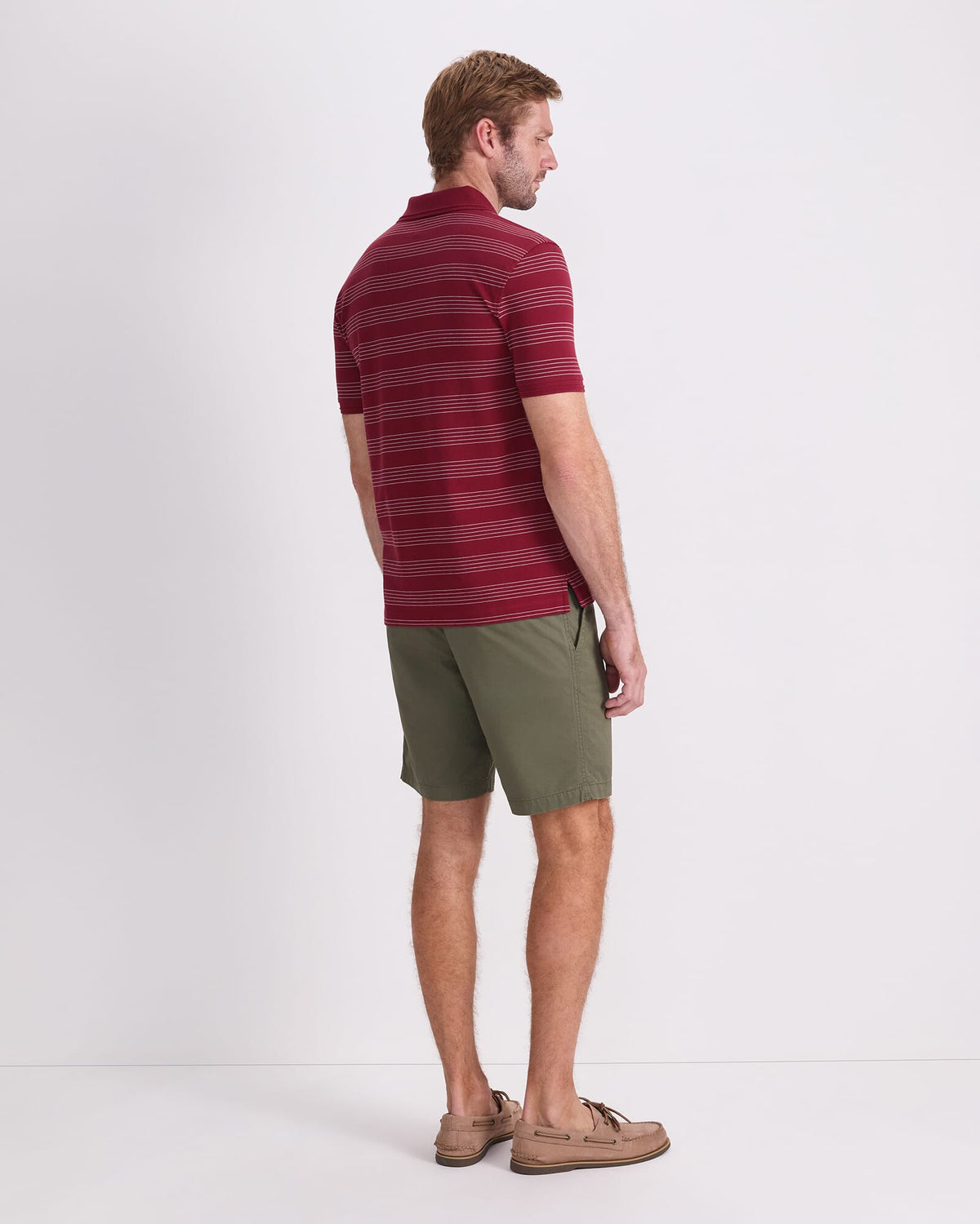 SC Stripe Pique Polo
