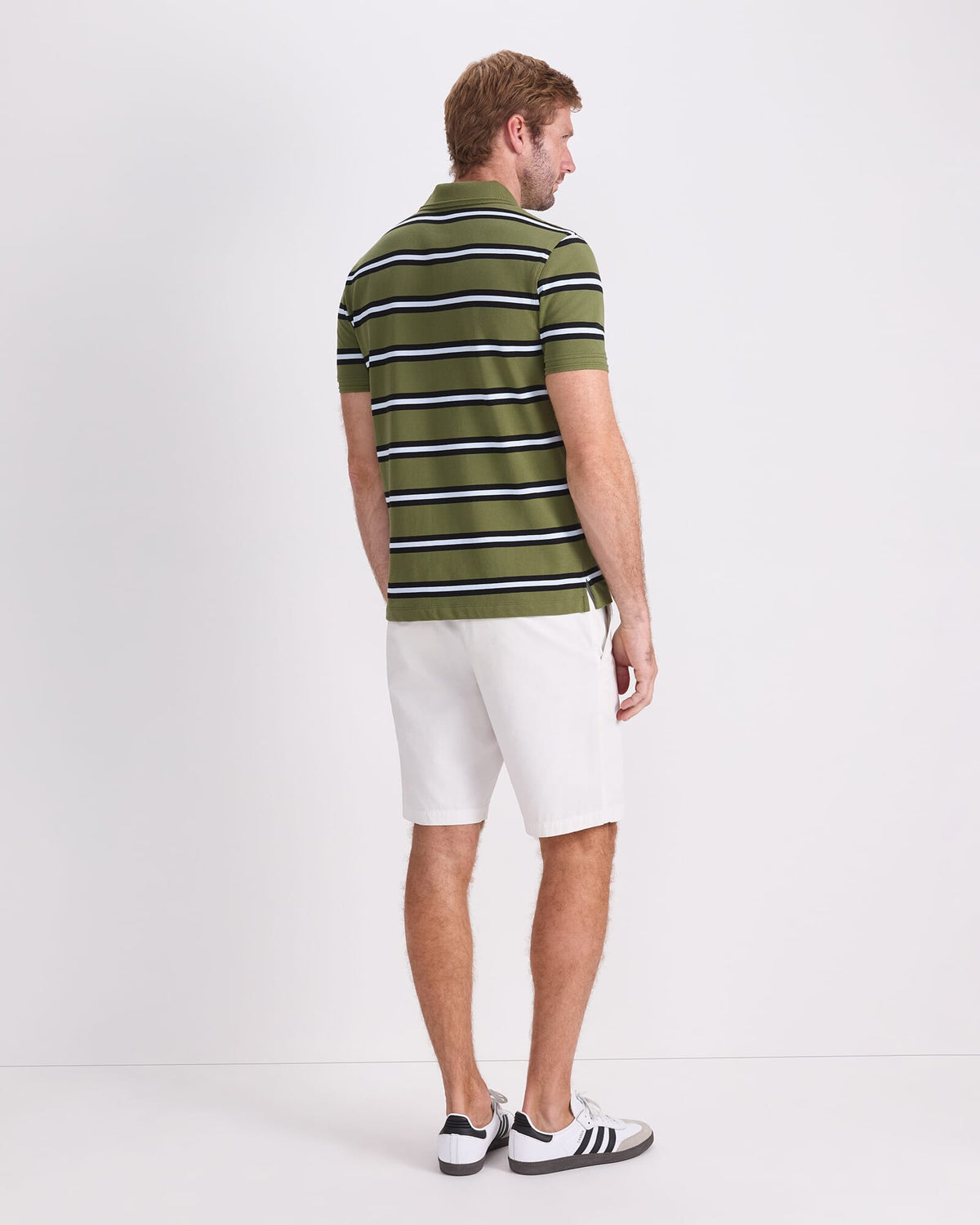 SC Bold Stripe Pique Polo
