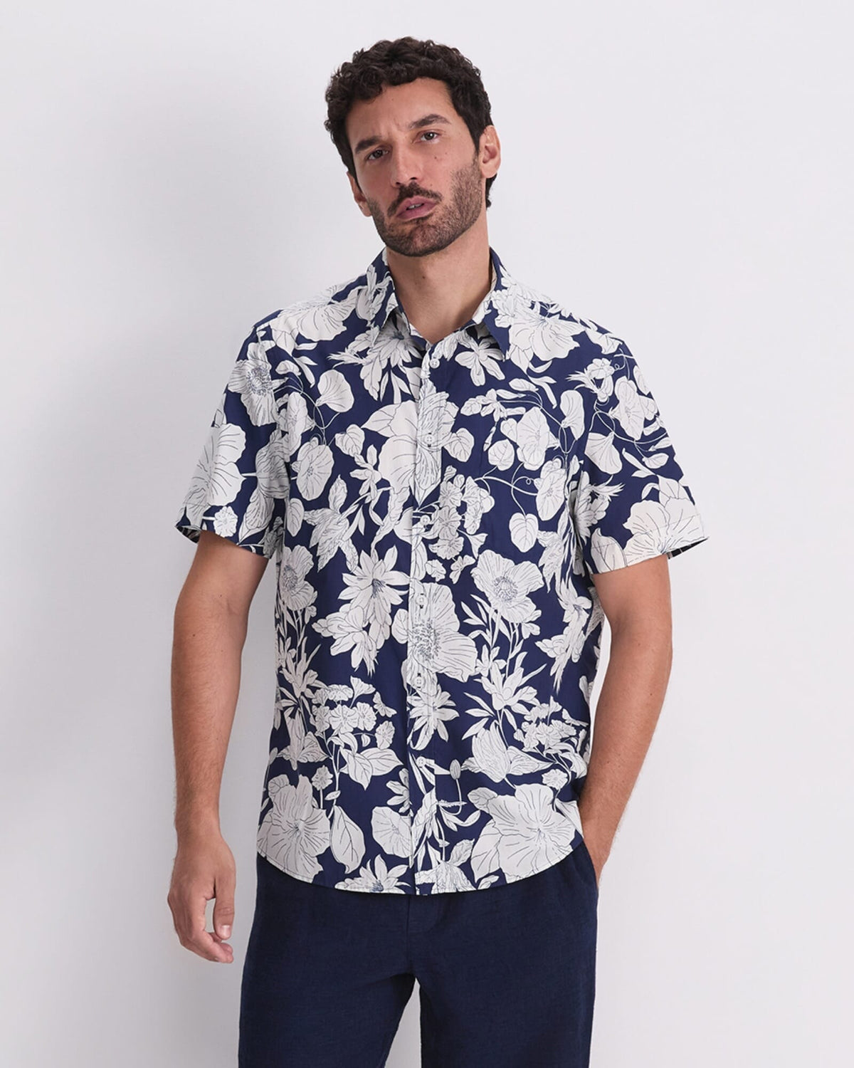 Gardner Short Sleeve Print Shirt