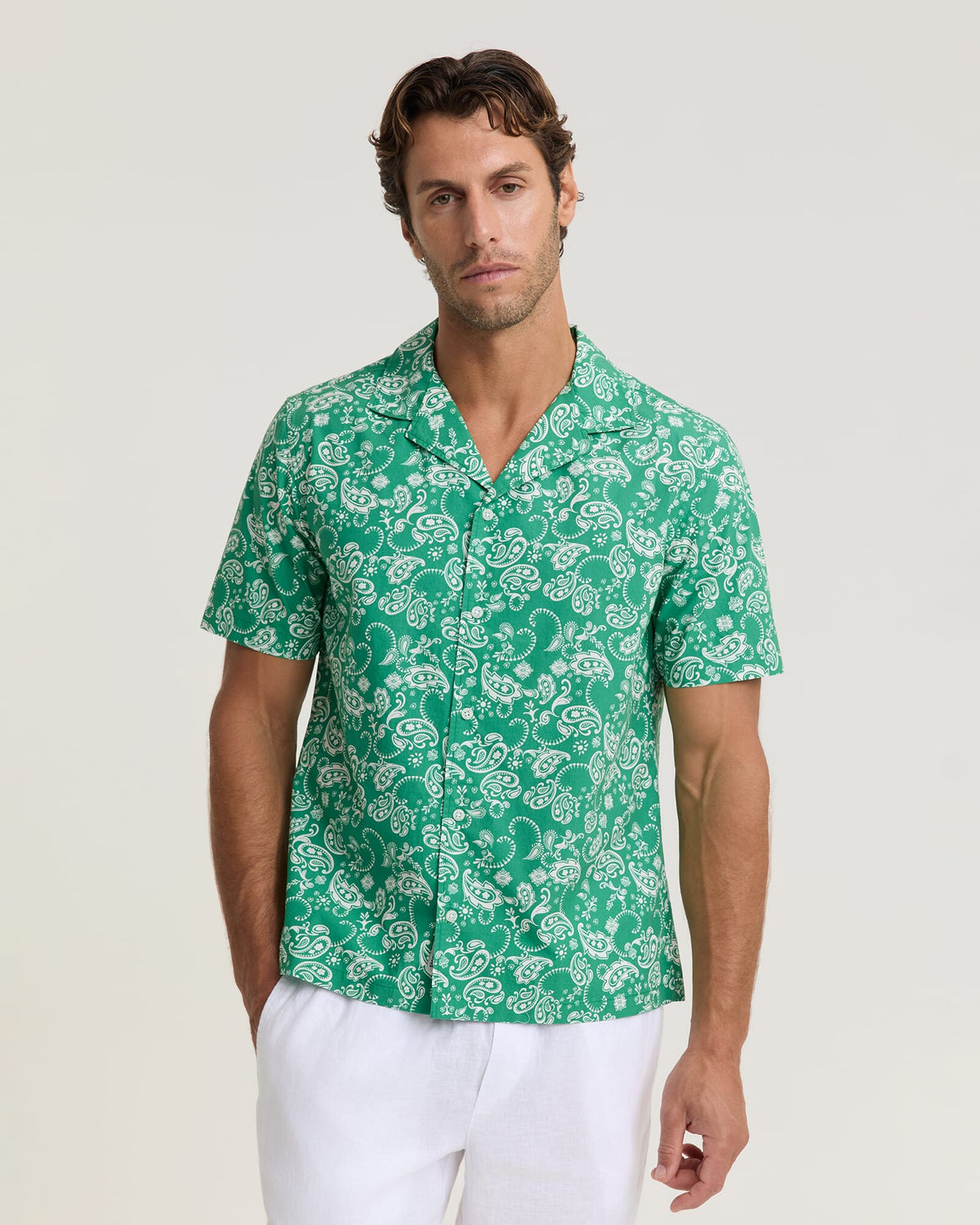 Waylon Short Sleeve Print Shirt