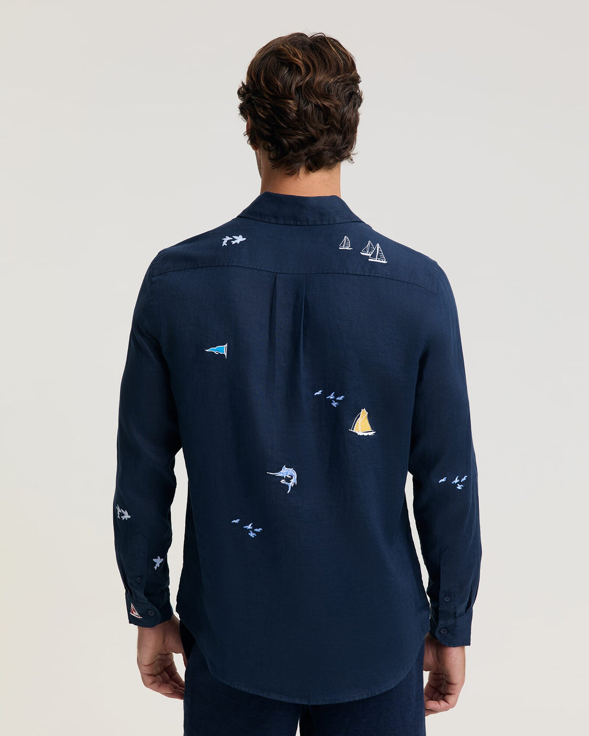Halyard Long Sleeve Linen Shirt