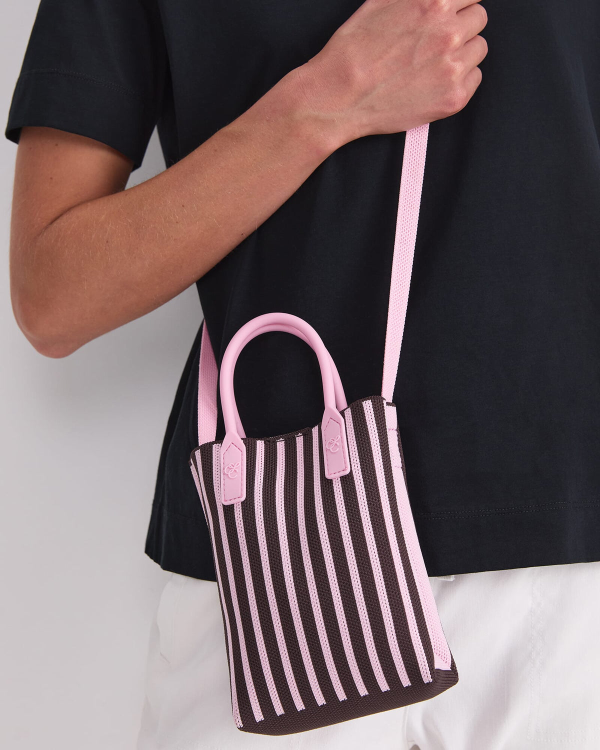 Stripe Cross Over Bag