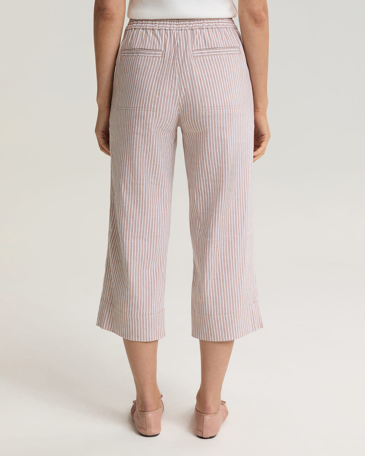 Rosa Crop Linen Pant