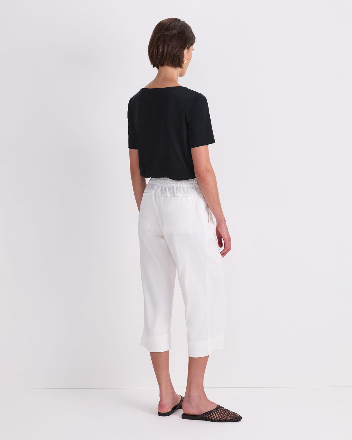 Rosa Crop Linen Pant