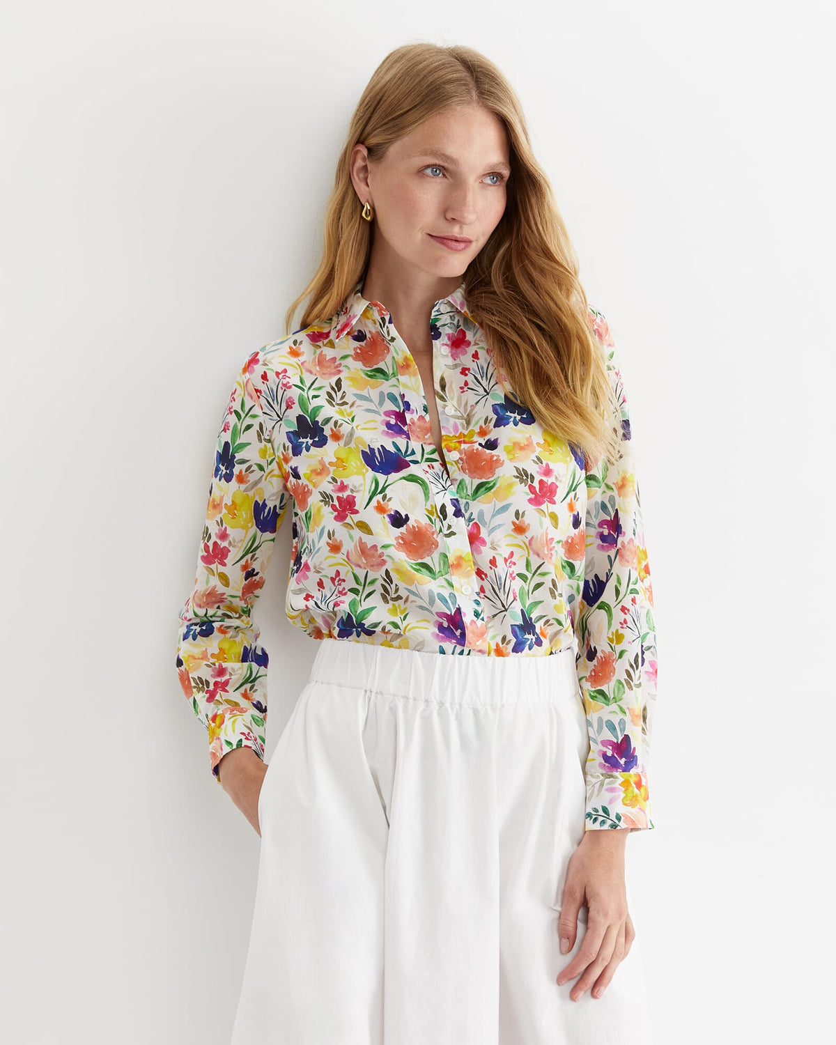 Lou Cotton Silk Shirt