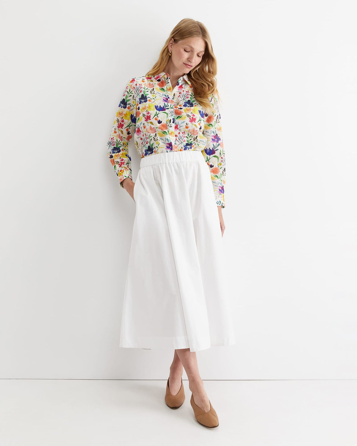 Lou Cotton Silk Shirt
